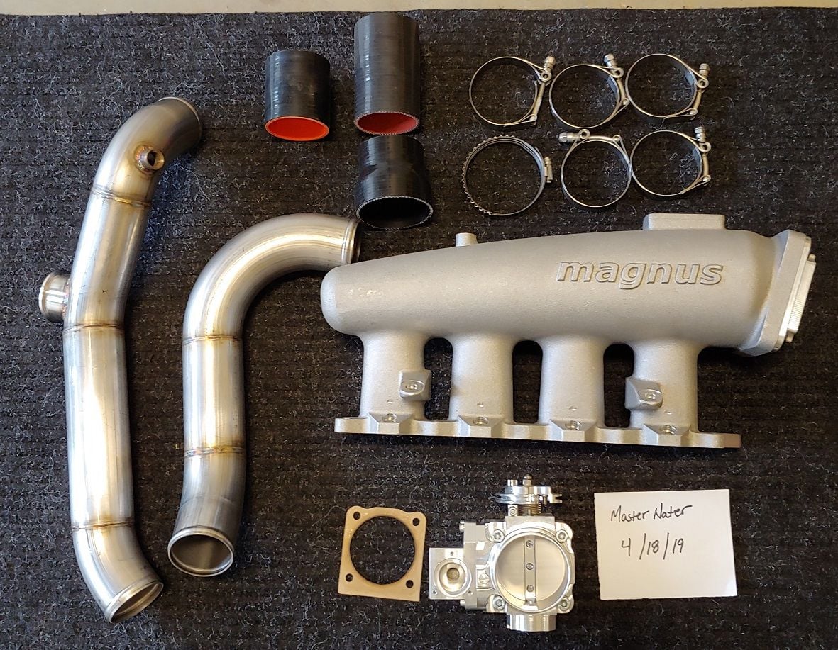 Engine - Intake/Fuel - FS: Magnus V5, ETS Intercooler Pipe, and S90 70mm Throttle Body - Used - 2003 to 2006 Mitsubishi Lancer Evolution - Tupelo, MS 38801, United States
