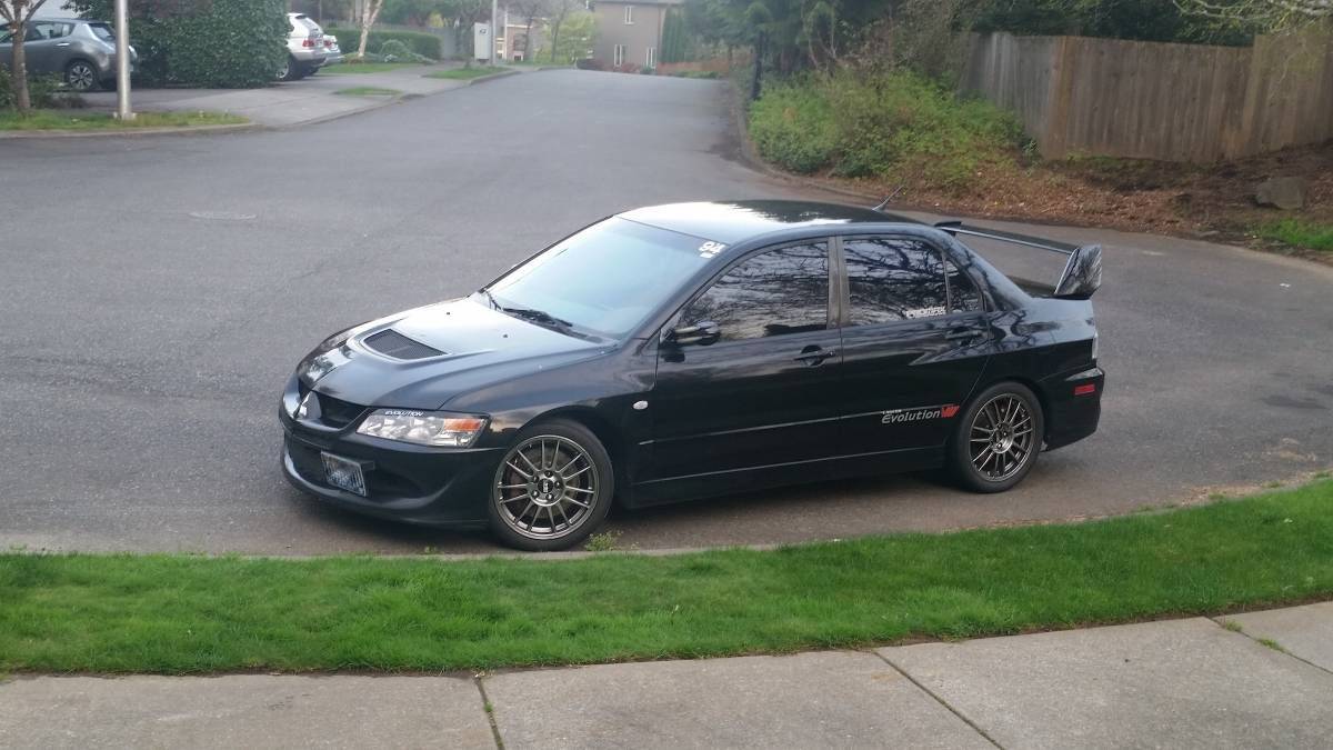 2003 Mitsubishi Lancer Evolution - Mitsubishi Evo Evolution 2.4LBuilt for Daily Driving Spool~600WHP - - Used - VIN ja3ah86f03u090446 - 78,000 Miles - 4 cyl - AWD - Manual - Sedan - Black - Lake Oswego, OR 97219, United States