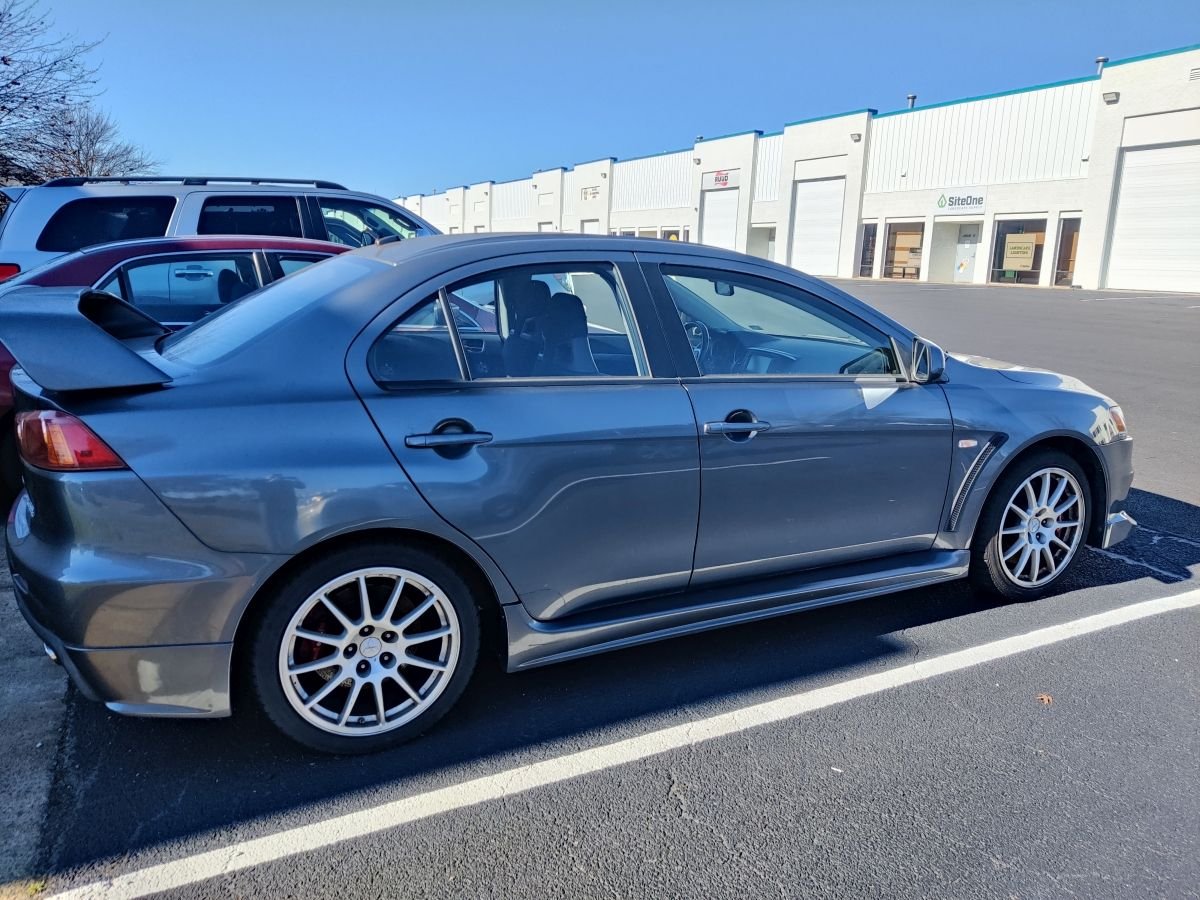 2008 Mitsubishi Lancer Evolution - 2008 Evo x - Rolling Chassis for Sale (Northern VA) - Used - VIN JA3AW86VX8U044174 - 58,389 Miles - 4 cyl - AWD - Manual - Sedan - Gray - Chantilly, VA 20152, United States