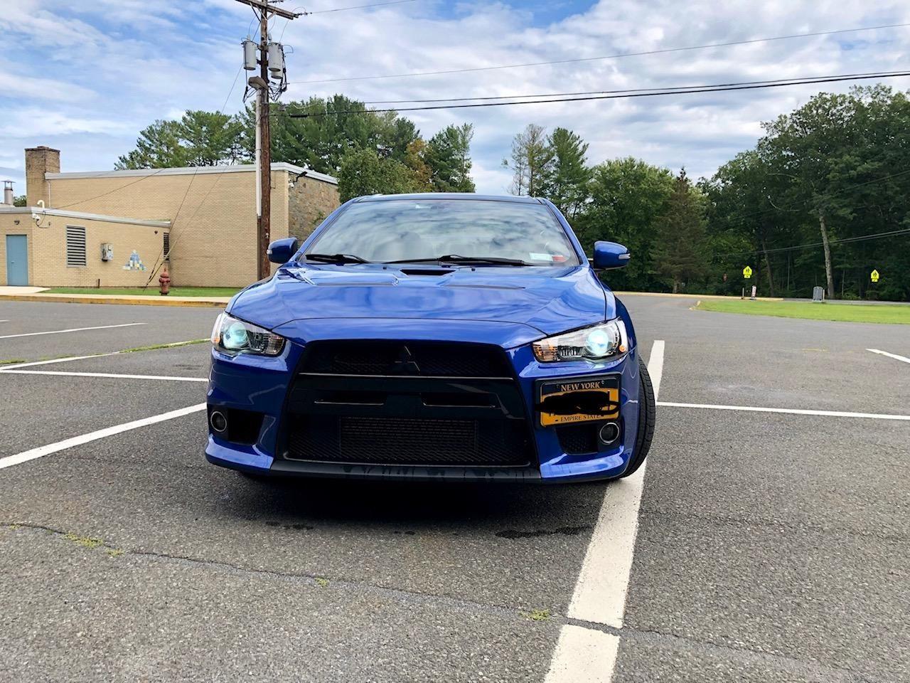 2015 Mitsubishi Lancer Evolution - 2015 Lancer Evolution X Final Edition - Used - VIN JA32W7FV0FU028397 - 35,700 Miles - 4 cyl - AWD - Manual - Sedan - Blue - Saugerties, NY 12477, United States