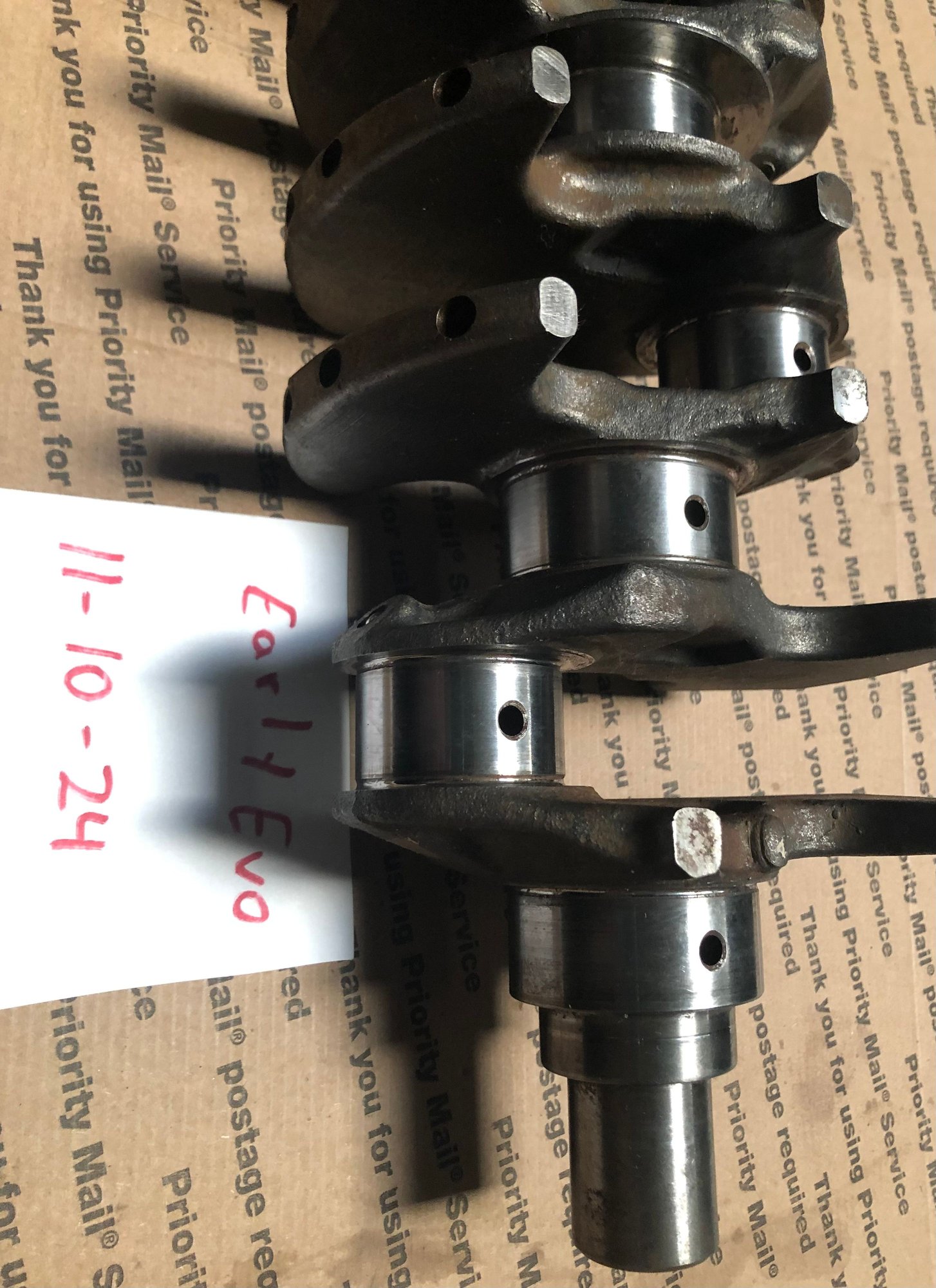 Engine - Internals - Evo 8-9 OEM 4G63 Crankshaft. - Used - -1 to 2025  All Models - Henderson, NV 89052, United States