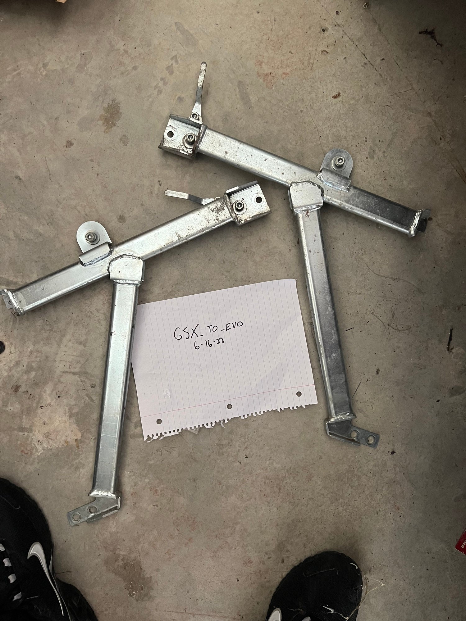 Exterior Body Parts - Nagisa Auto Fender Braces - Used - 2003 to 2006 Mitsubishi Lancer Evolution - Knoxville, TN 37920, United States