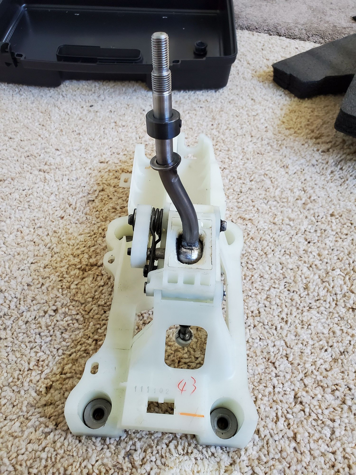 Drivetrain - 2012 EVO X OEM Shifter Cage with Works Short shifter - Used - 2008 to 2015 Mitsubishi Lancer Evolution - Mount Sinai, NY 11766, United States