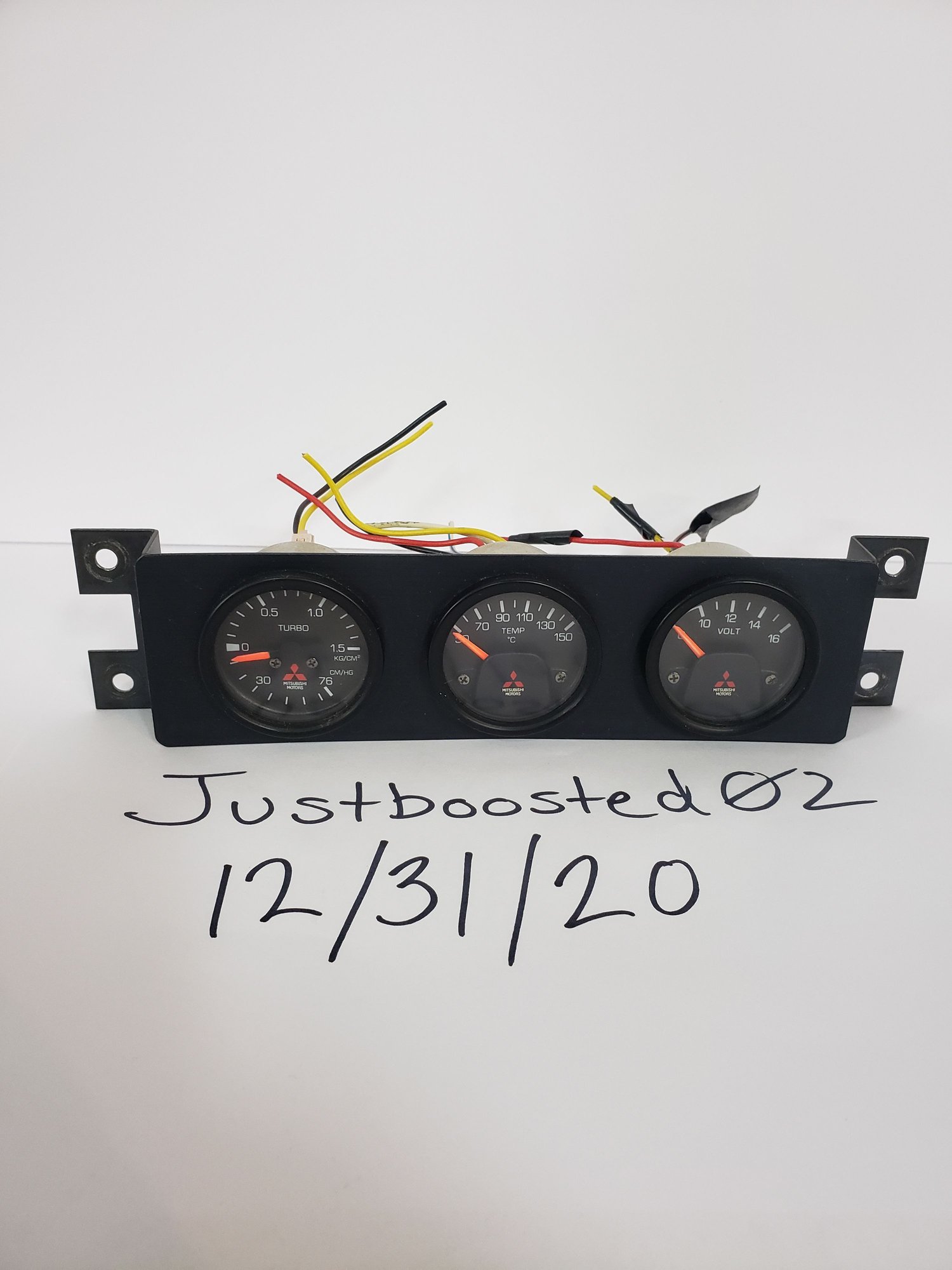 Interior/Upholstery - OEM MR Gauges Boost/Oil Temp/Volts - Used - 0  All Models - Brooklyn, CT 06234, United States