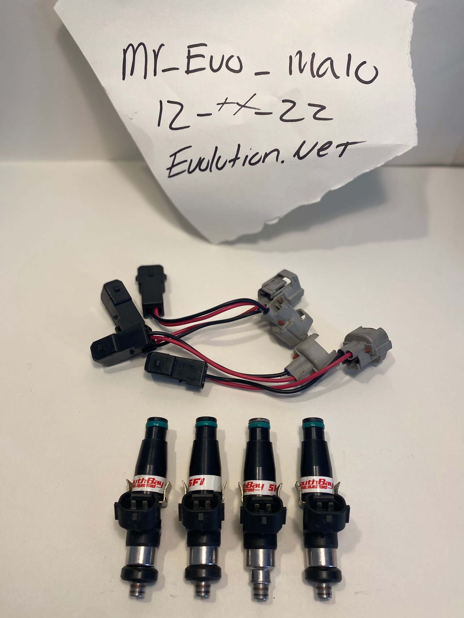 Engine - Intake/Fuel - Evo 8/9 Dsm 2200cc Southbay Bosch Fuel Injectors With Plug N Play Connectors - Used - 2003 to 2006 Mitsubishi Lancer Evolution - Stamford, CT 06906, United States