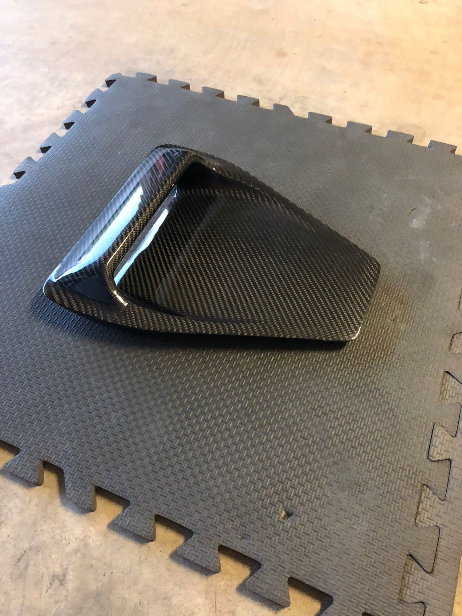 Exterior Body Parts - EVO X Rexpeed CW-Style Carbon Fiber Hood Scoop - Used - Bakersfield, CA 93311, United States