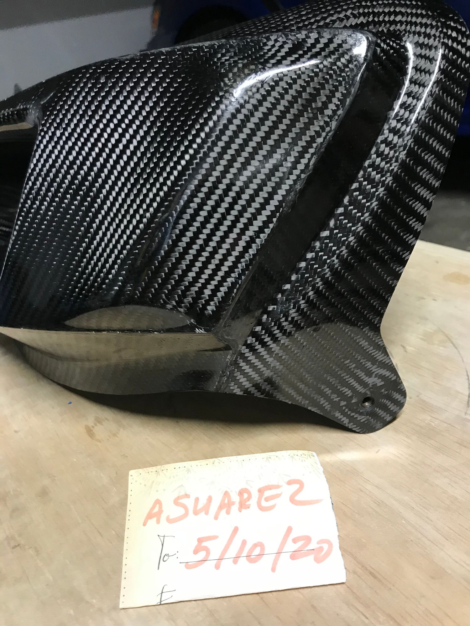 Accessories - Evo X Carbon Duct - Used - 2008 to 2015 Mitsubishi Lancer Evolution - Addison, IL 60101, United States