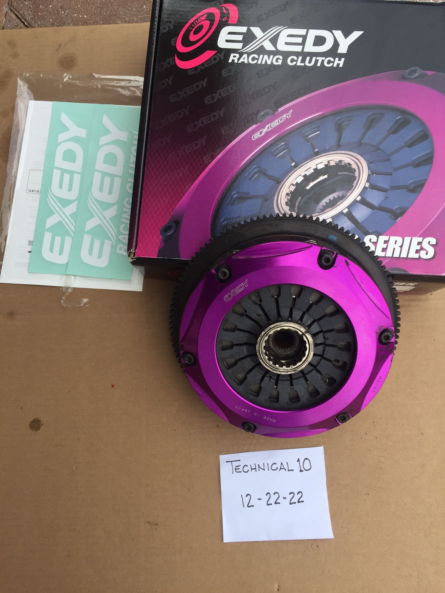 Drivetrain - Exedy triple clutch - Used - 2003 to 2006 Mitsubishi Lancer Evolution - Inverness, FL 34453, United States