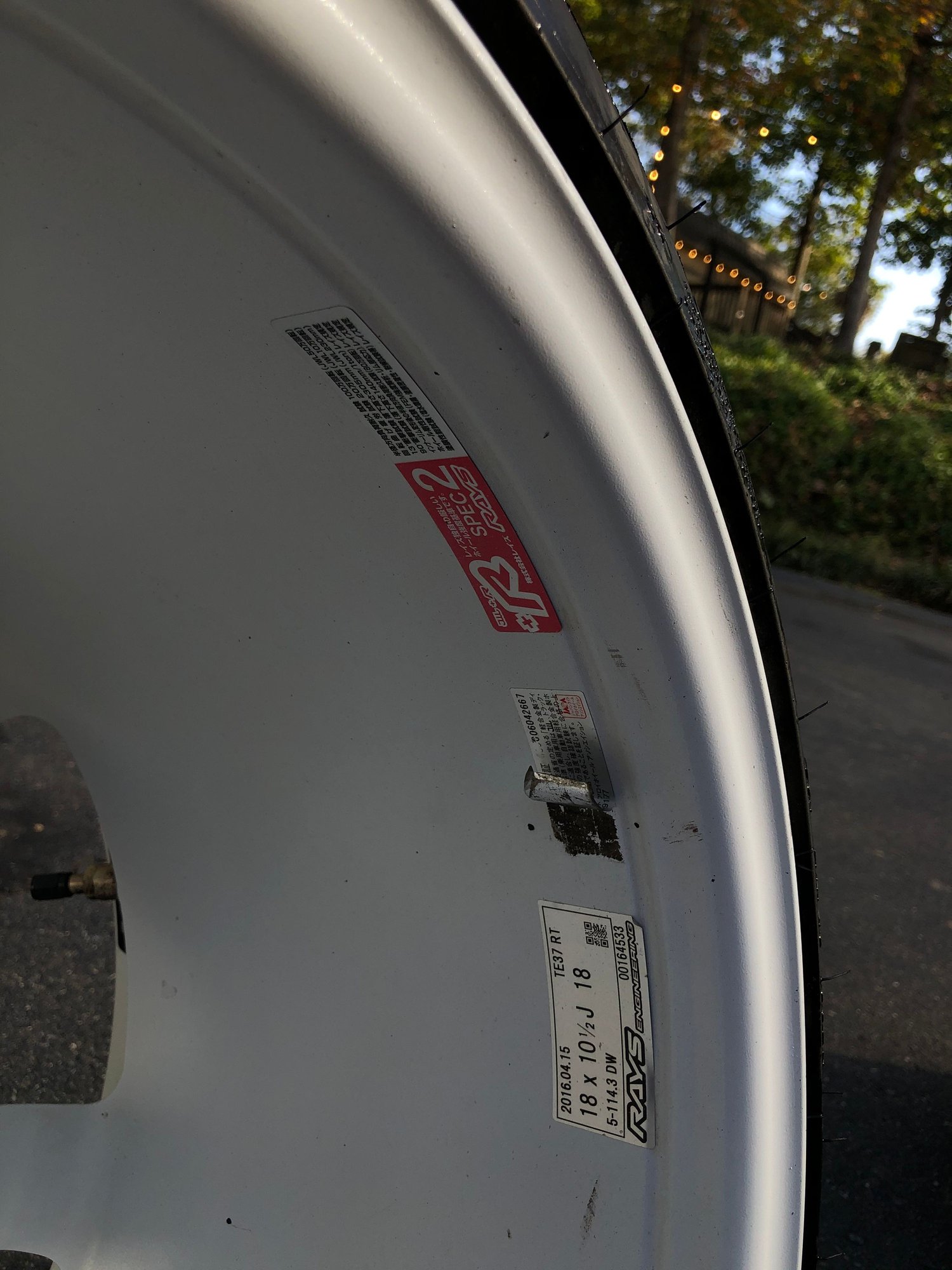 Wheels and Tires/Axles - Te37RT Dash white 18x10.5 + 18 w/ 265/35/18 PS4S - Used - All Years Any Make All Models - Charlotte, NC 29710, United States