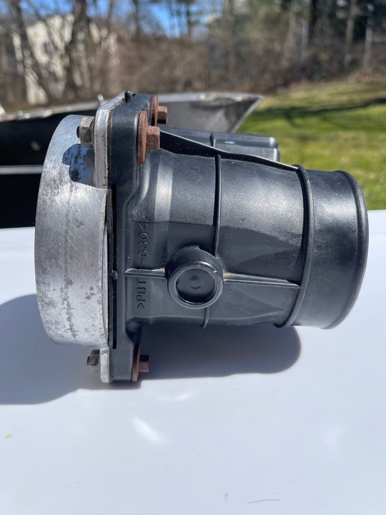 Engine - Intake/Fuel - 2003-2006 Mitsubishi Evolution 8 MAF Mass Air Flow Sensor Unit x2 - Used - 2003 to 2006 Mitsubishi Lancer Evolution - Lincoln Park, NJ 07035, United States