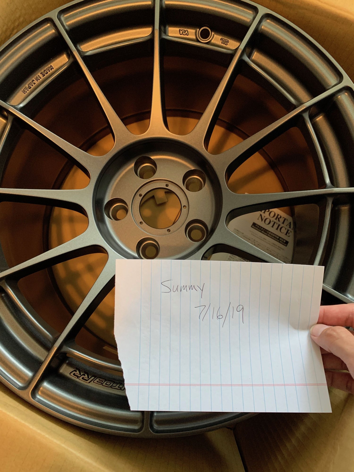 Wheels and Tires/Axles - Enkei NT03-RR 18x10.5/5x114.3 +25 - New - Lake In The Hills, IL 60156, United States