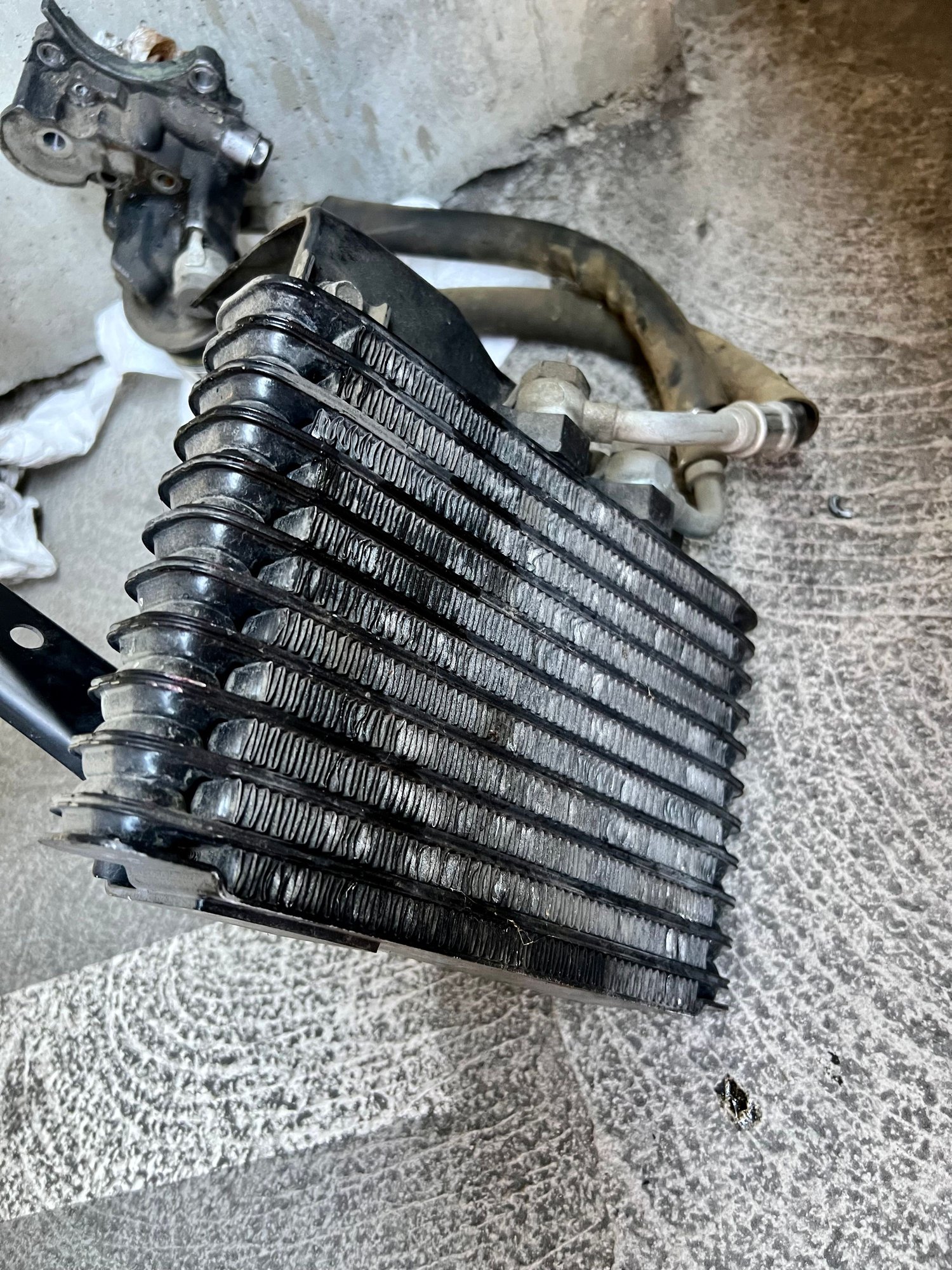 Engine - Internals - OEM Evo 8 Oil Filter Housing w/ Cooler - Used - -1 to 2026  All Models - La, CA 90017, United States