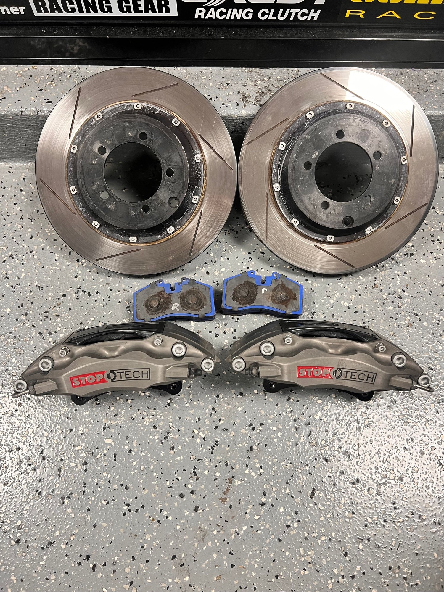 Brakes - Evo 8/9 Stoptech Trophy rear BBK - Used - 2003 to 2006 Mitsubishi Lancer Evolution - Boca Raton, FL 33434, United States