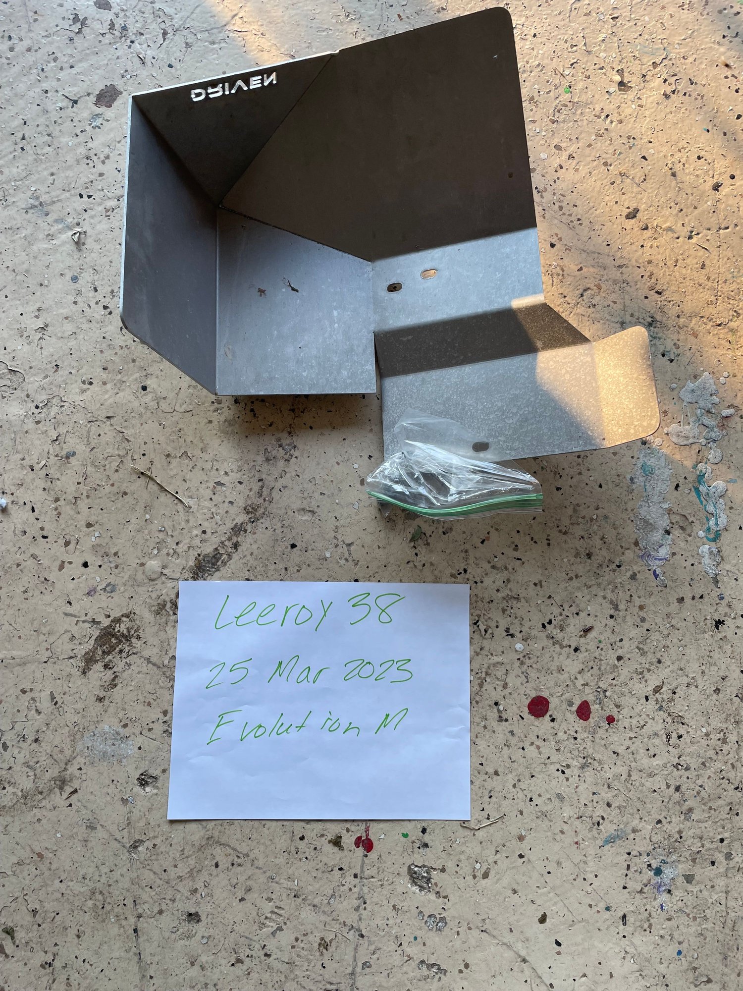 2014 Mitsubishi Lancer Evolution - Driven firewall, heat shield - Miscellaneous - $125 - Spring, TX TEXAS, United States