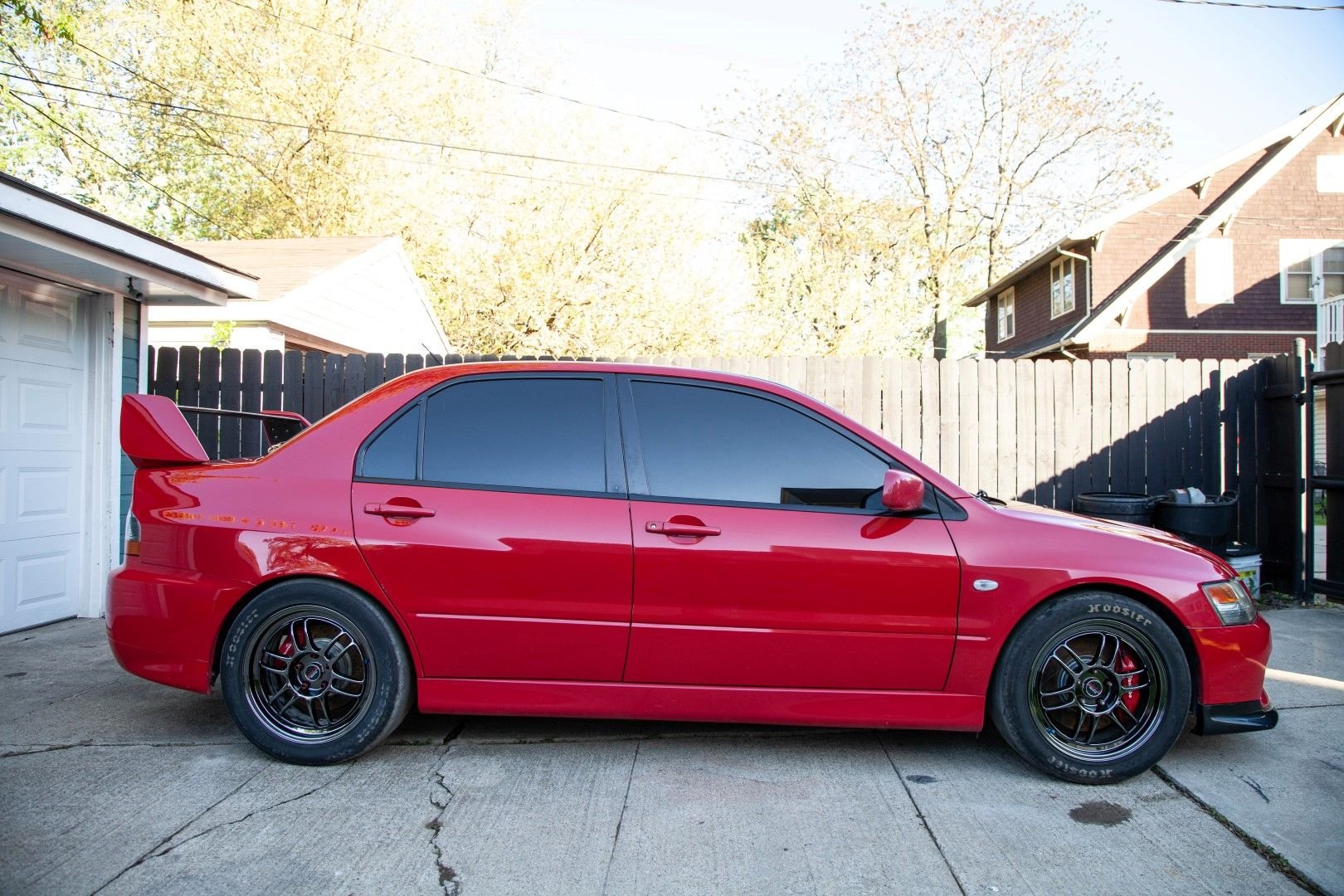 2003 Mitsubishi Lancer Evolution - Clean 2003 RR EVO Roller - Used - VIN JA3AH86F03U120352 - 129,000 Miles - Sedan - Red - Royal Oak, MI 48073, United States