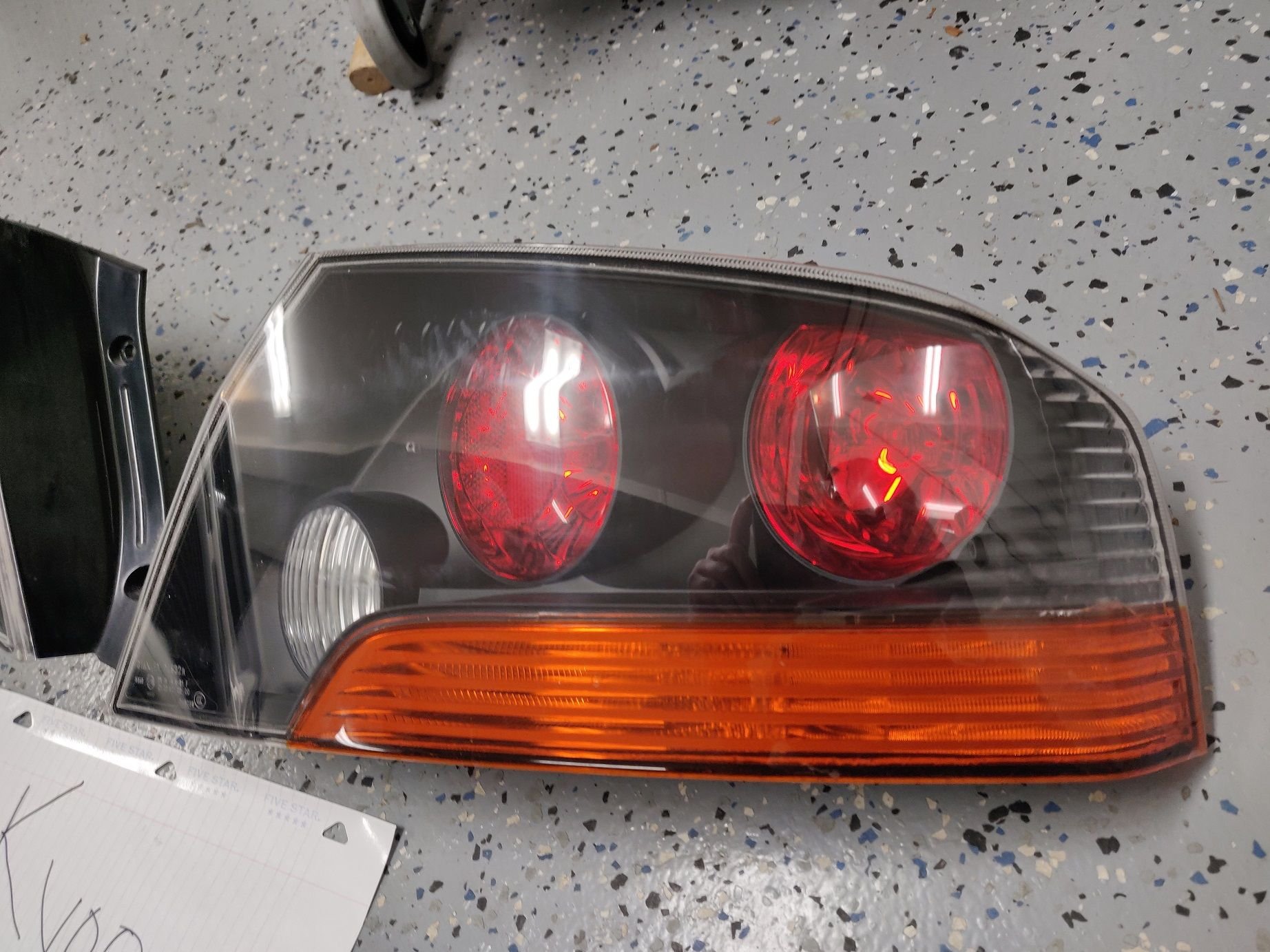 Exterior Body Parts - JDM Evo 8 Tail Lights (Crack in one) - Used - Saint Louis, MO 63105, United States