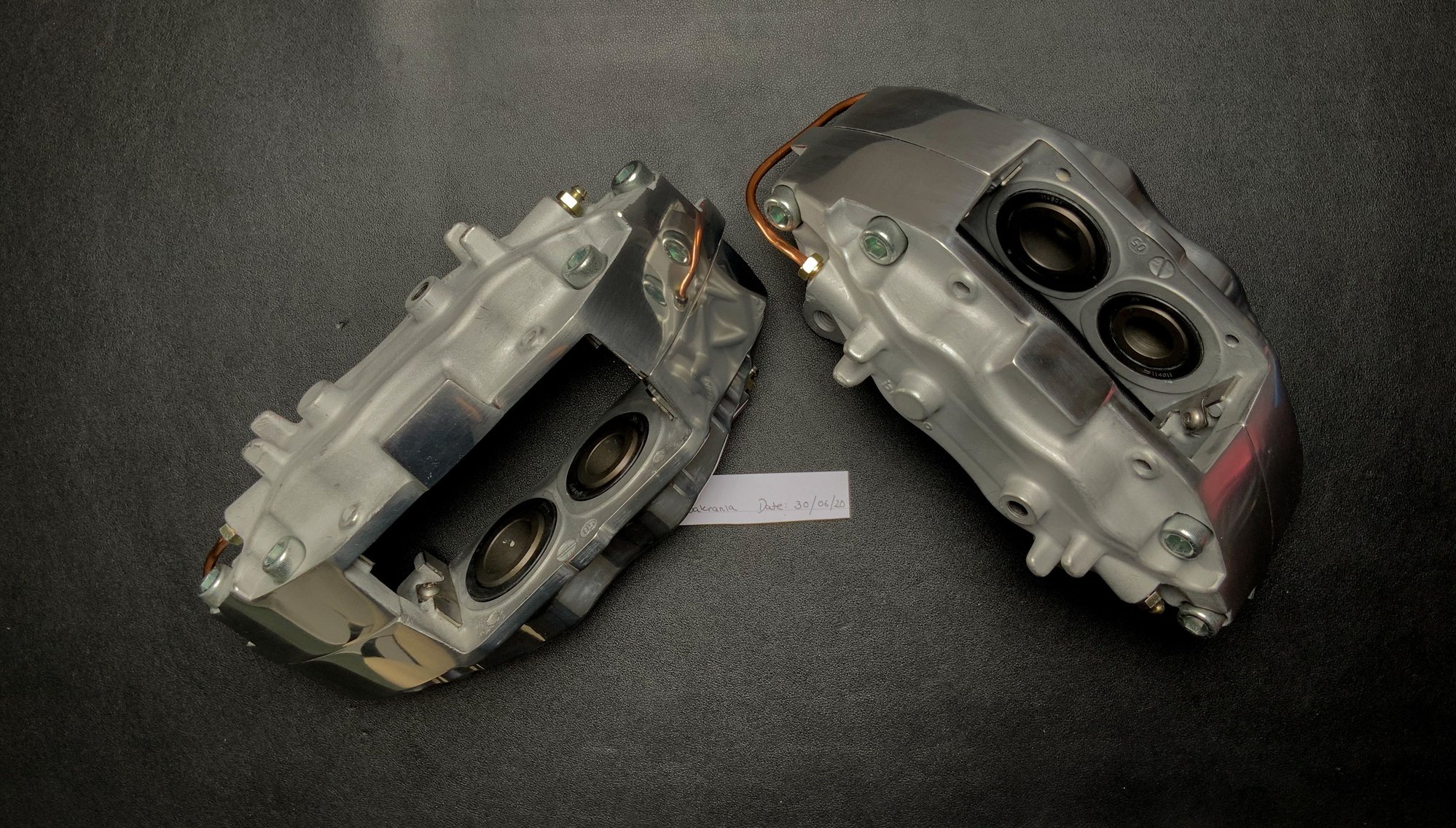 Brakes - Polished Evo 9 Brembos - Will fit EVO 5-9 - Used - All Years Mitsubishi Lancer Evolution - London EN4, United Kingdom