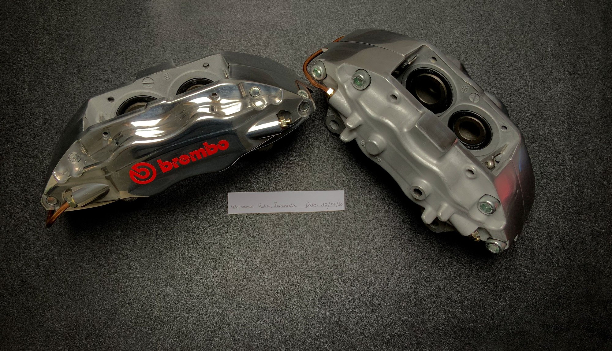 Brakes - Polished Evo 9 Brembos - Will fit EVO 5-9 - Used - All Years Mitsubishi Lancer Evolution - London EN4, United Kingdom