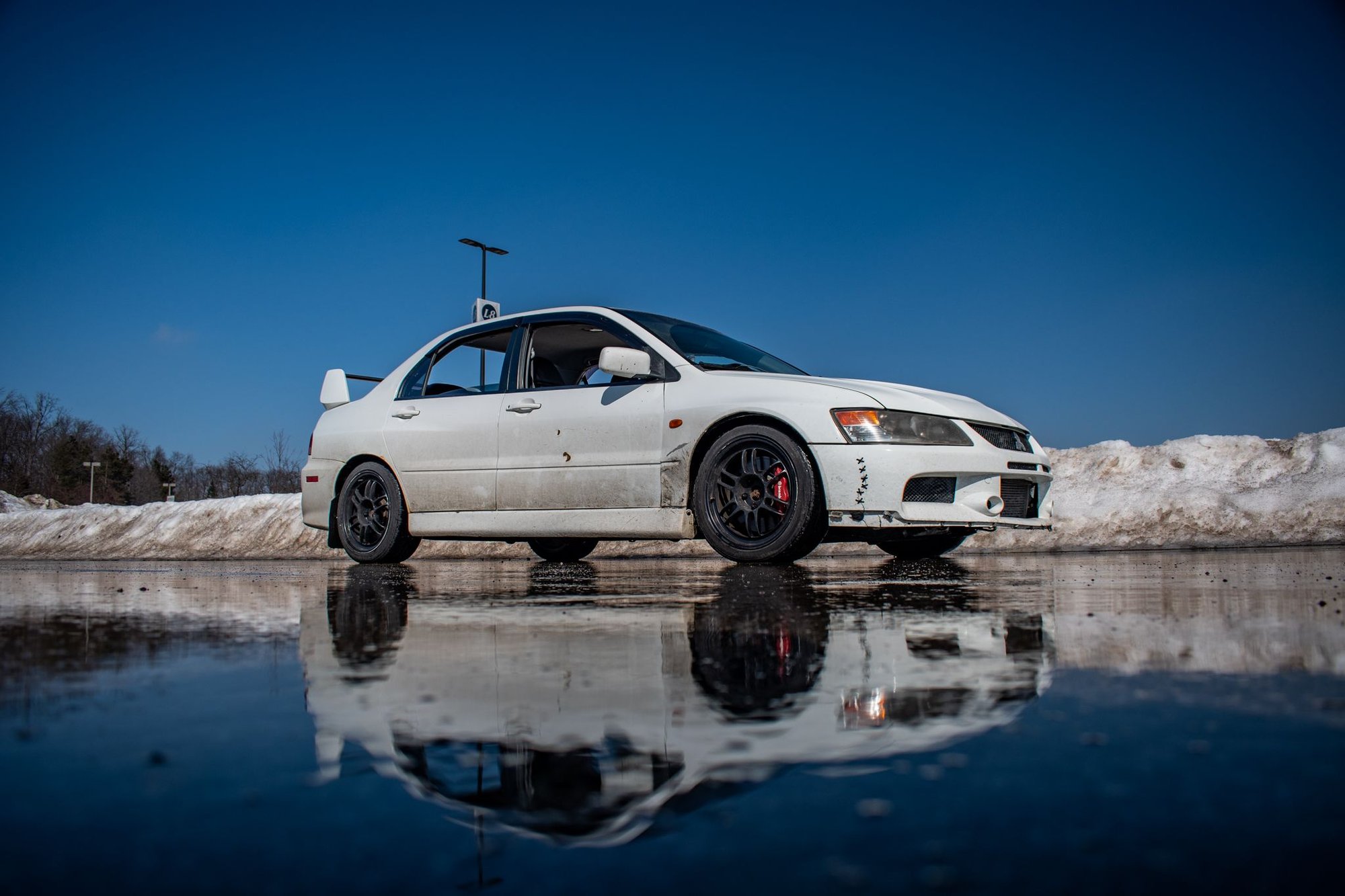 2006 Mitsubishi Lancer Evolution - 2006 Mitsubishi Lancer Evo IX GSR - Used - VIN JA3AH86C16U056381 - 160,000 Miles - 4 cyl - AWD - Manual - Sedan - White - Grand Rapids, MI 49546, United States