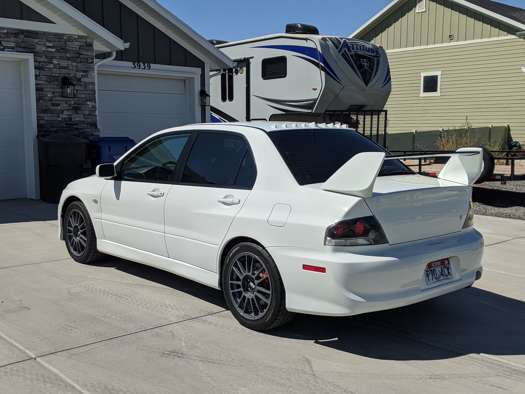 2006 Mitsubishi Lancer Evolution - 2006 Evo IX MR 24,500 miles!! Bone stock! - Used - VIN JA3AH86C26U039041 - 24,558 Miles - 4 cyl - AWD - Manual - Sedan - White - Plain City, UT 84404, United States