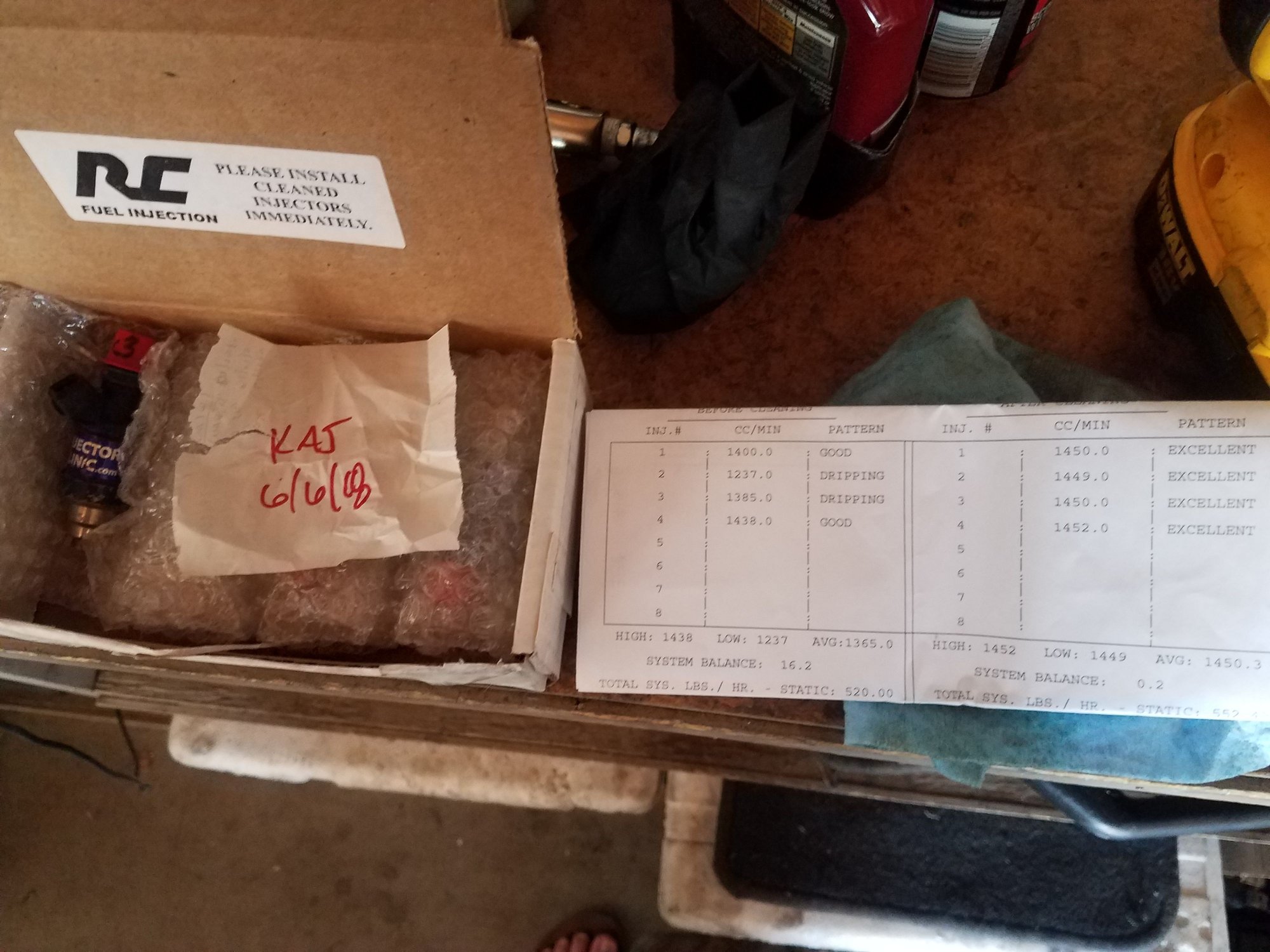 Engine - Intake/Fuel - FIC 1450 plug-n-play. Low Z. Cleaned/tested - Used - 2003 to 2006 Mitsubishi Lancer Evolution - Fresno, CA 93710, United States