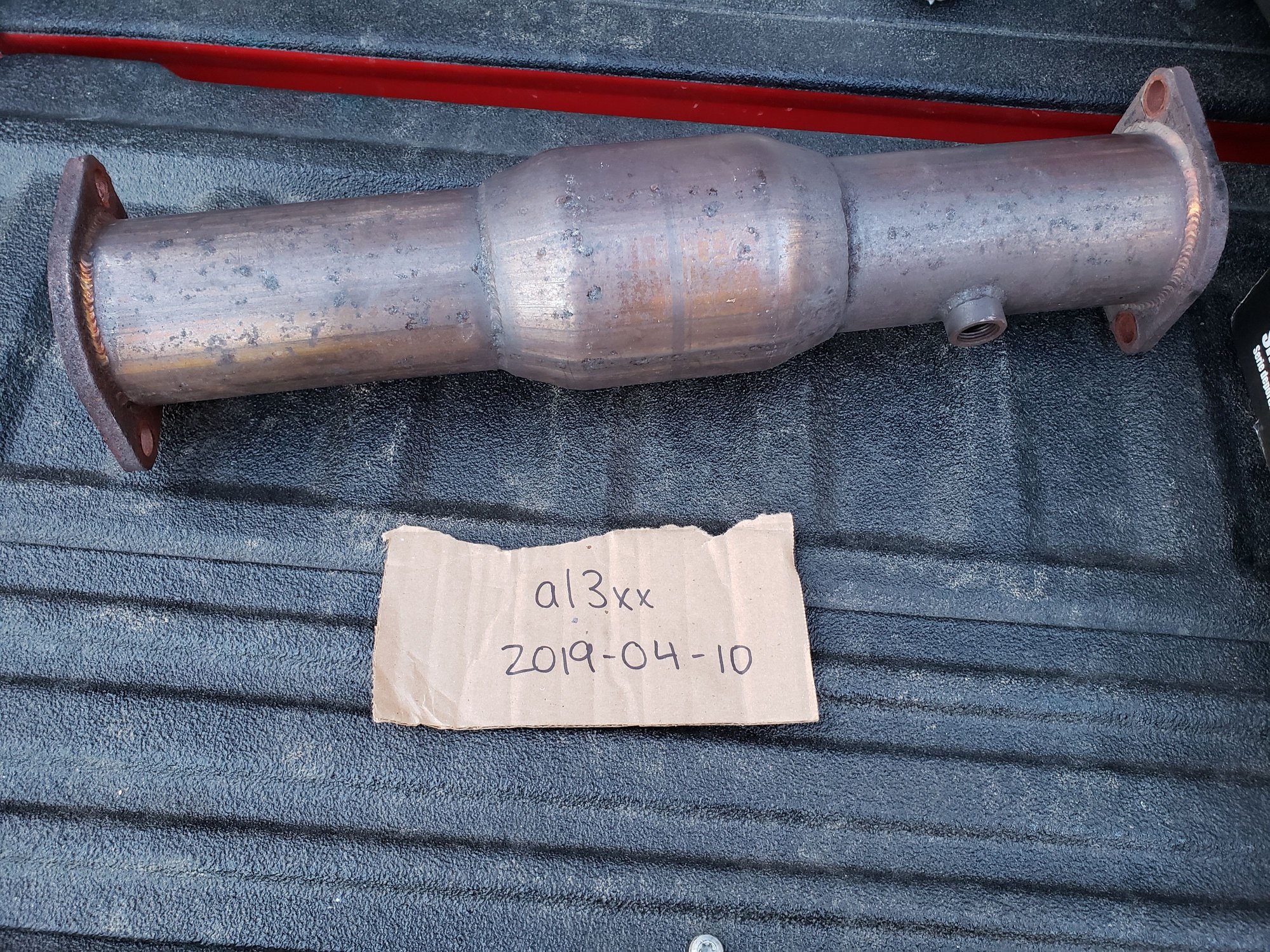 Engine - Exhaust - Mil.Spec 100 Cell Hi Flow Catalytic Converter VIII/IX - Used - 2003 to 2006 Mitsubishi Lancer Evolution - Alameda, CA 94501, United States