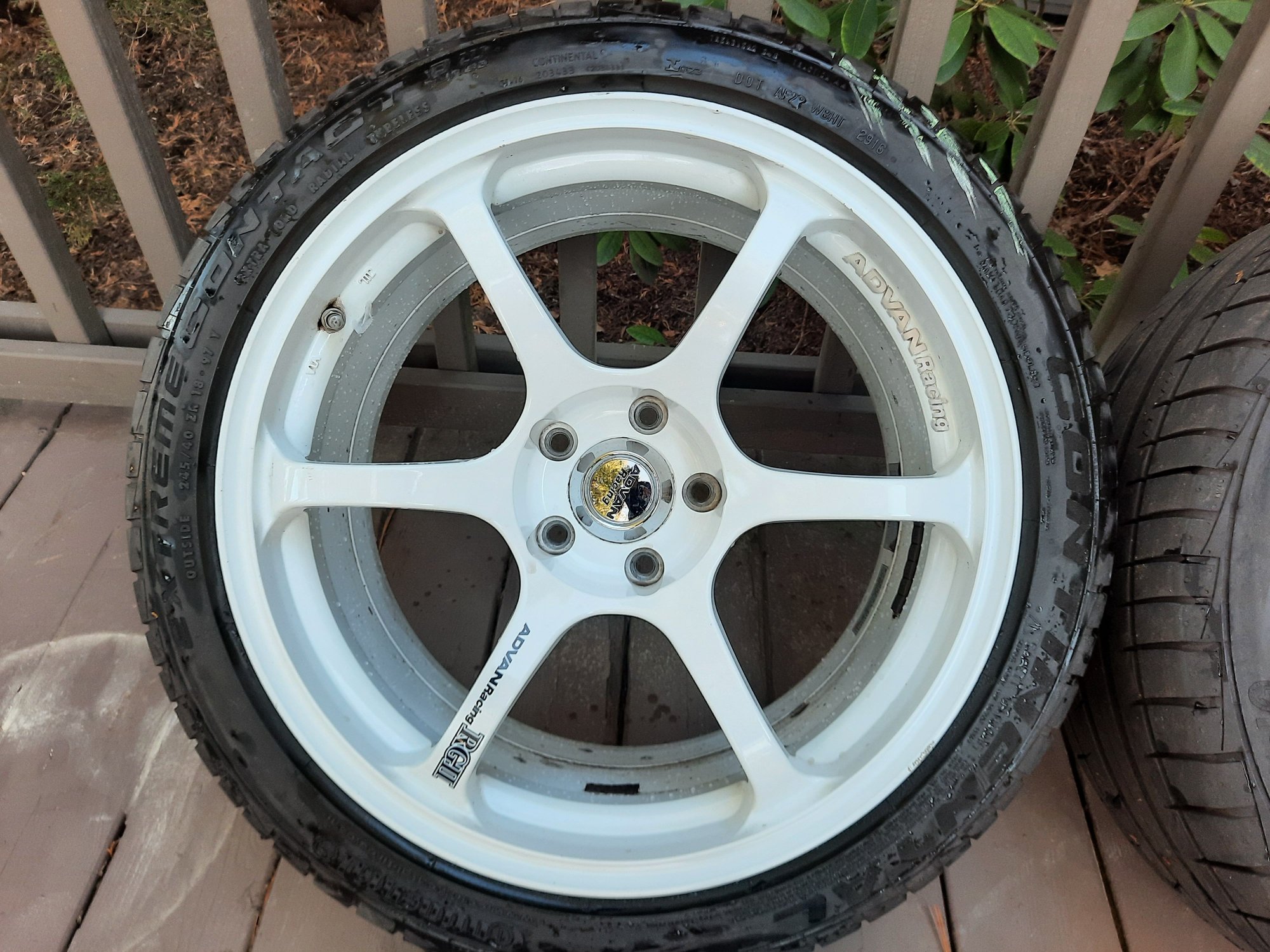 Wheels and Tires/Axles - Yokohama Advan RG II 18x9 5x114 +22 - Used - 2008 to 2015 Mitsubishi Lancer Evolution - 2003 to 2006 Mitsubishi Lancer Evolution - Wayne, PA 19087, United States