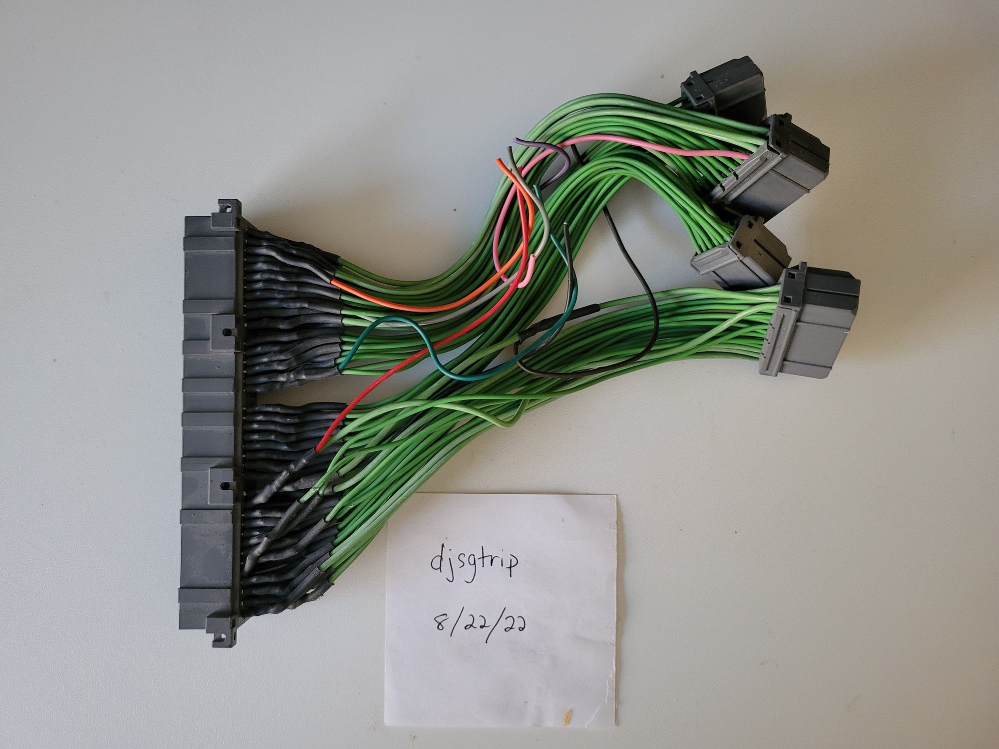 Engine - Electrical - Evo 8 ECU Jumper Harness - Used - 2003 to 2005 Mitsubishi Lancer Evolution - Reno, NV 89502, United States
