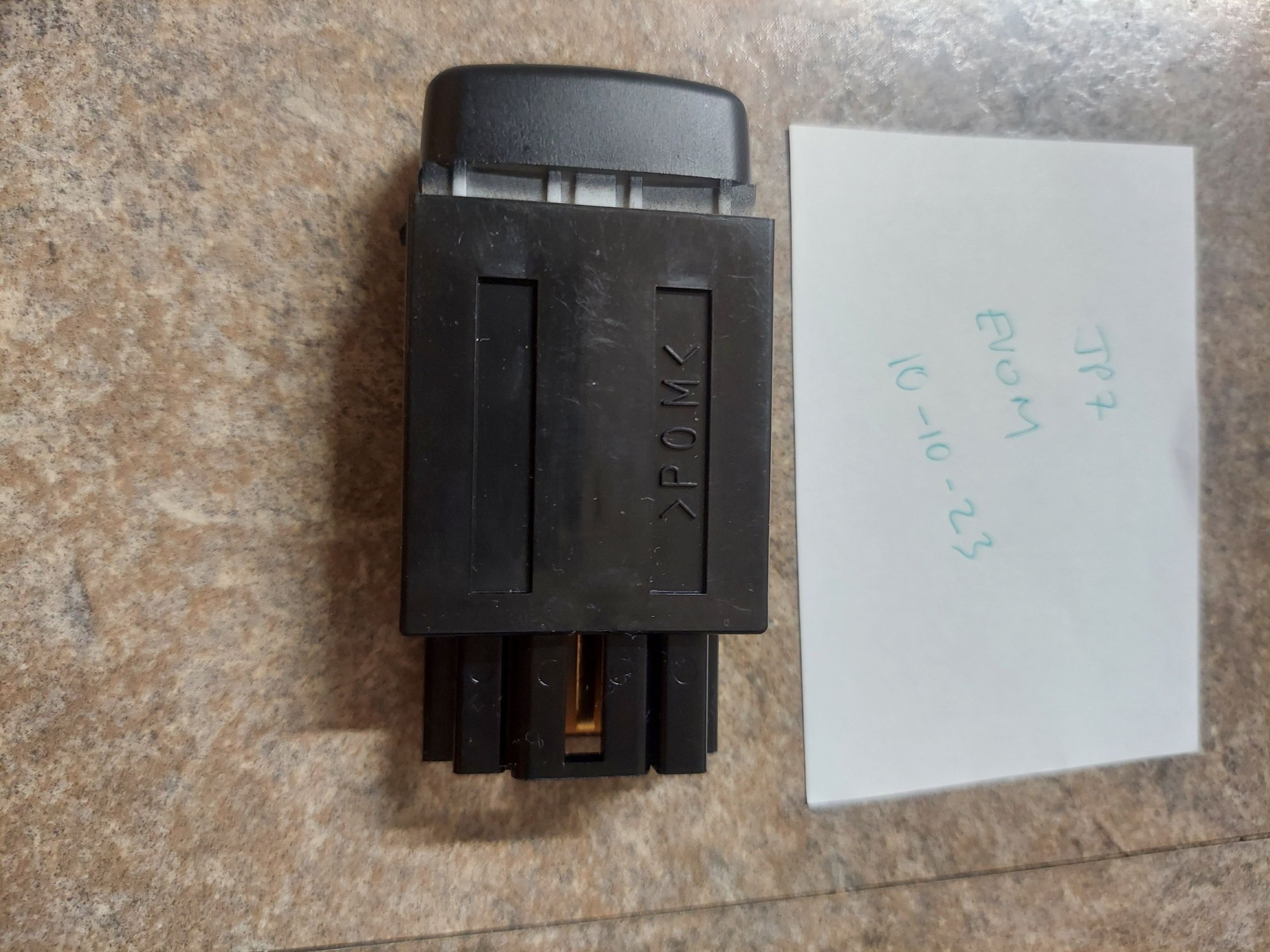 Interior/Upholstery - Evo 9 MR Original OEM fog light switch.  Perfect mint condition, like brand new. - Used - 2005 to 2007 Mitsubishi Lancer Evolution - South Chicago Suburbs, IL 60475, United States