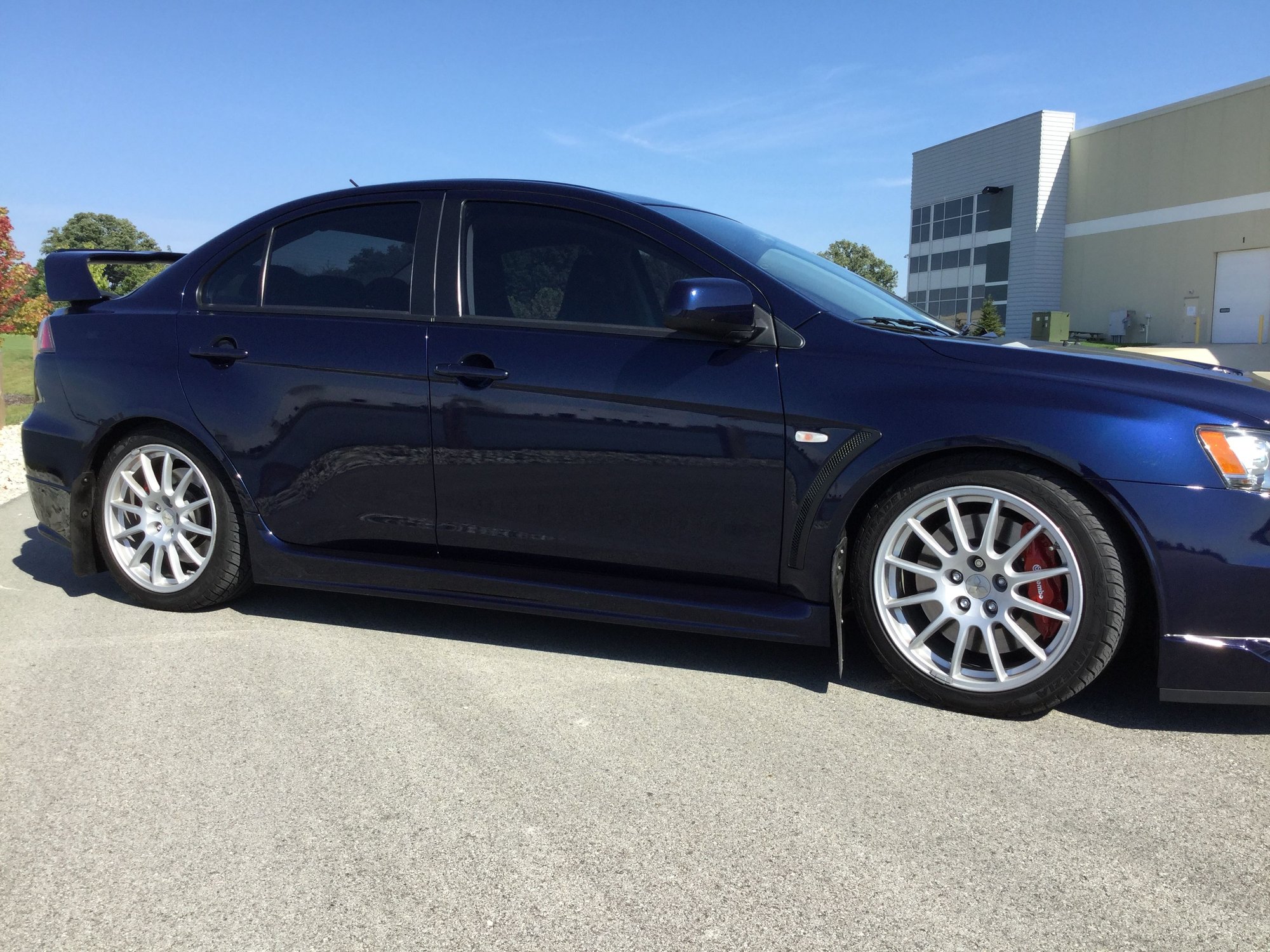 2014 Mitsubishi Lancer Evolution - 2014 GSR Cosmic Blue, Stage 4, Autometer Garage - Used - VIN JA32W8FV5EU024799 - 43,450 Miles - 4 cyl - AWD - Manual - Sedan - Blue - Zionsville, IN 46077, United States