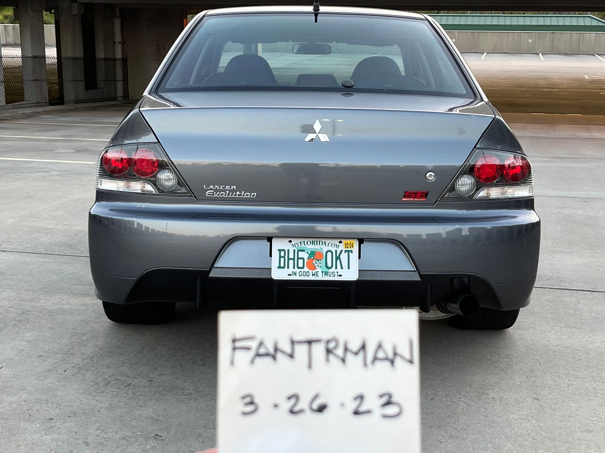 2006 Mitsubishi Lancer Evolution - 2006 Lancer Evolution 9 SE - Used - VIN JA3AH86C76U064999 - 100,139 Miles - 4 cyl - AWD - Manual - Sedan - Gray - Fort Myers, FL 33967, United States