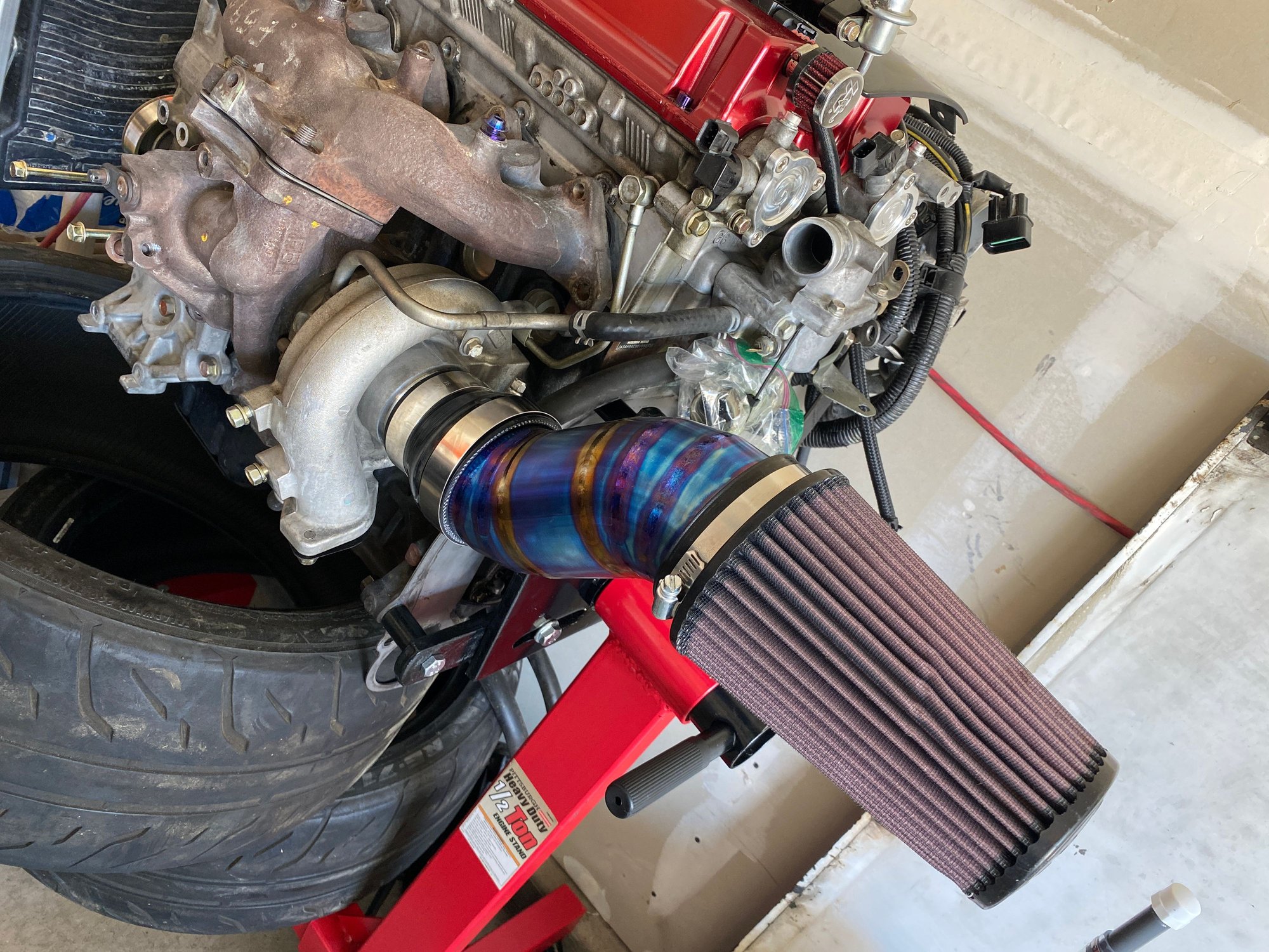 Engine - Intake/Fuel - Bs fab titanium full intercooler kit - Used - 2003 to 2006 Mitsubishi Lancer Evolution - Las Vegas, NV 89123, United States