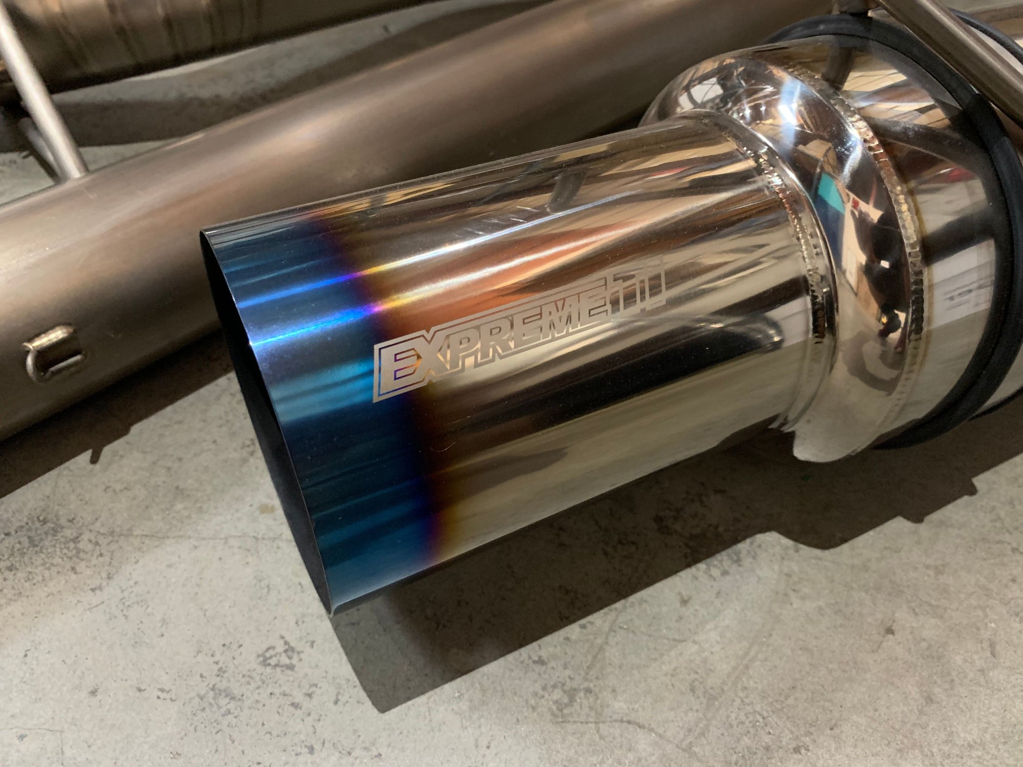 Engine - Exhaust - Tomei Expreme Ti for Evo 8/9 - Used - 2005 to 2006 Mitsubishi Lancer Evolution - Irvine, CA 92618, United States