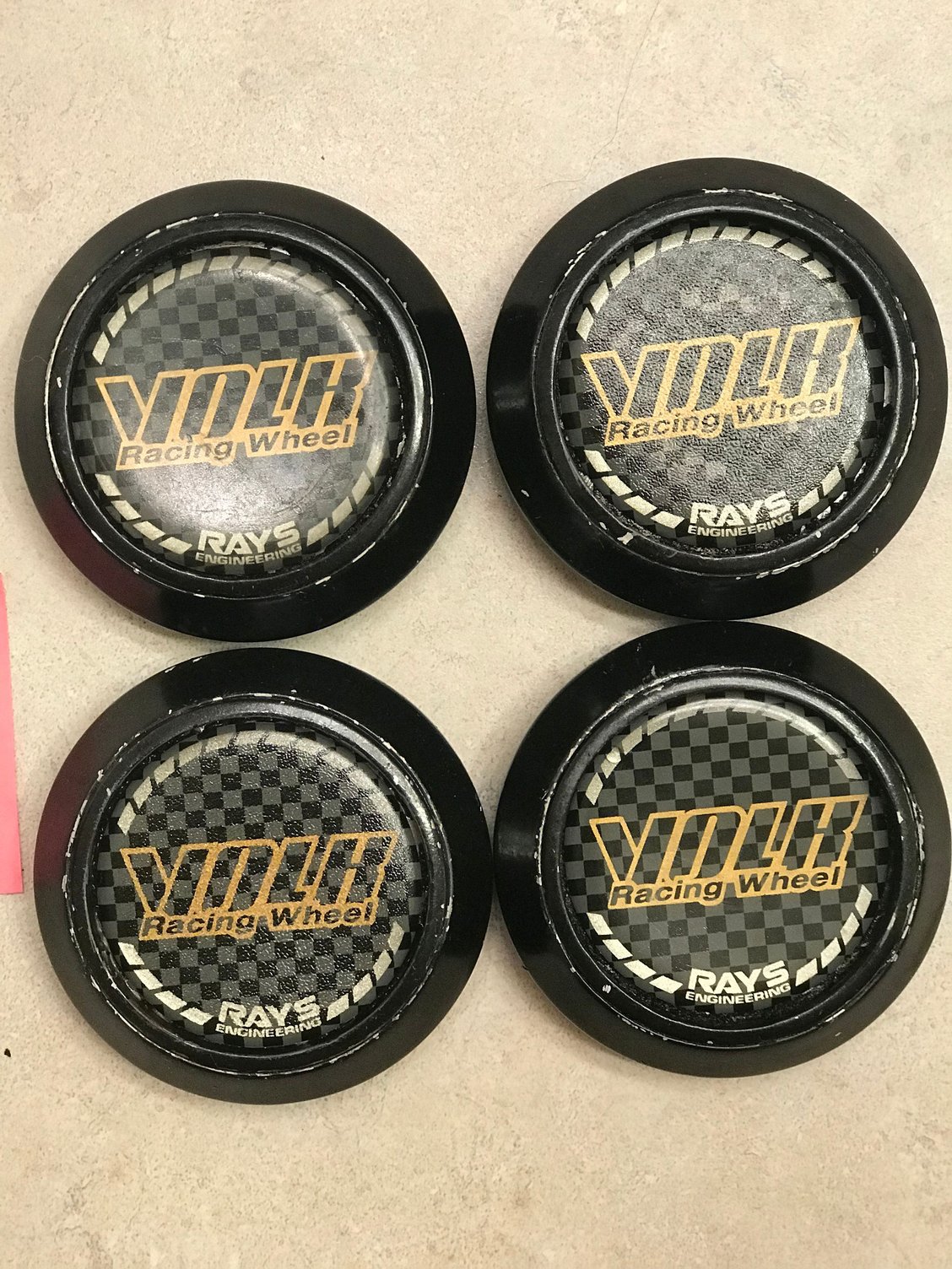 Wheels and Tires/Axles - Volk GT Series Center Caps - Used - Seattle, WA 98125, United States