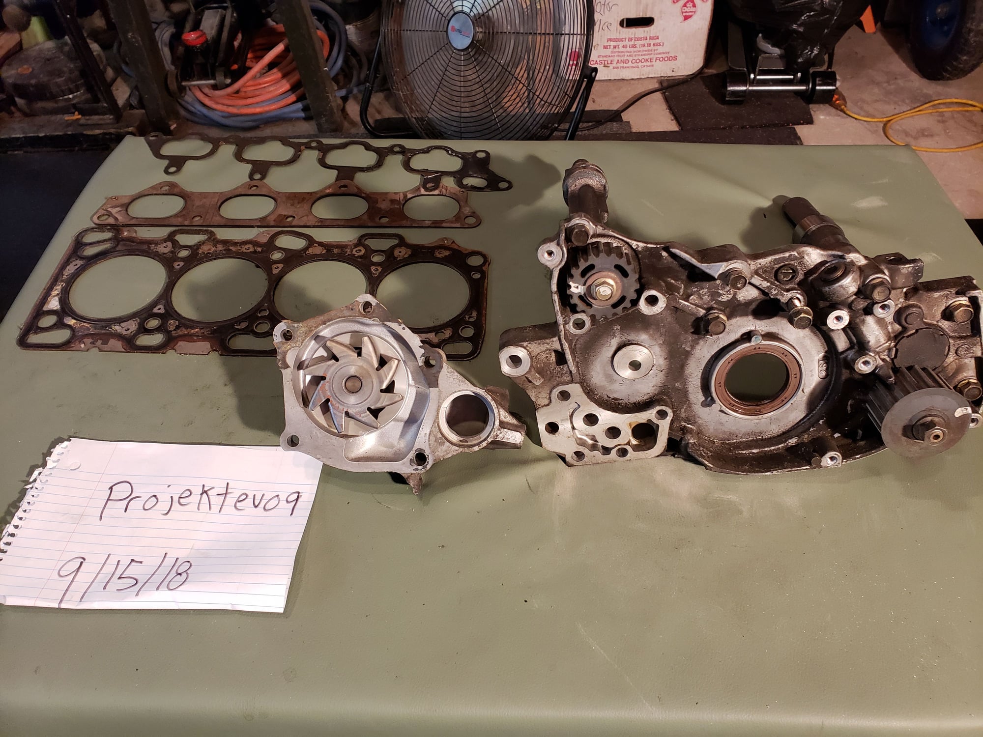 2003 Mitsubishi Lancer Evolution - Front Case/Water Pump/Gaskets - Miscellaneous - $1 - Altoona, PA 16602, United States