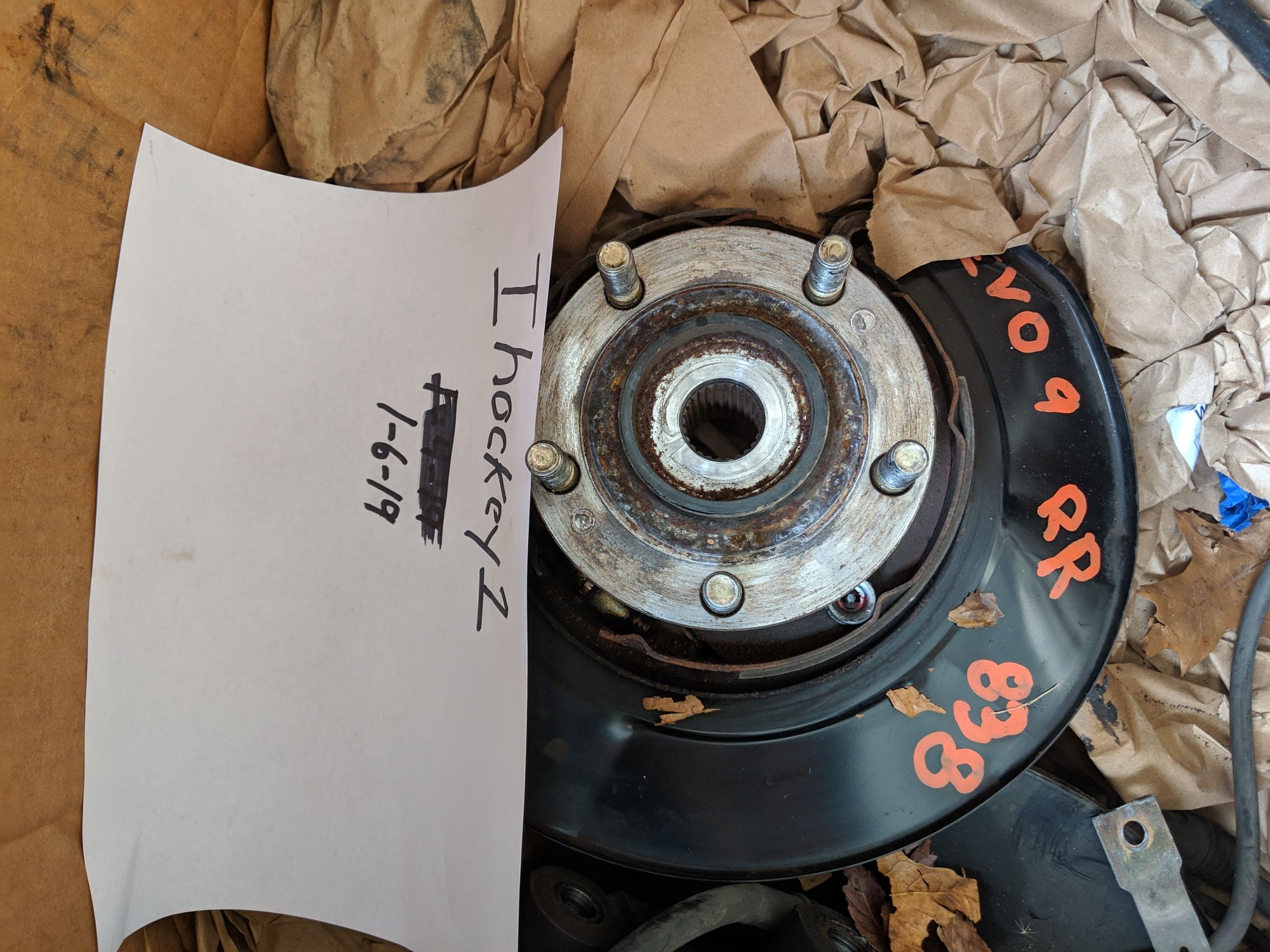 Steering/Suspension - Evo 8/9 Rear Suspension arms and hubs - Used - Columbus, OH 43212, United States
