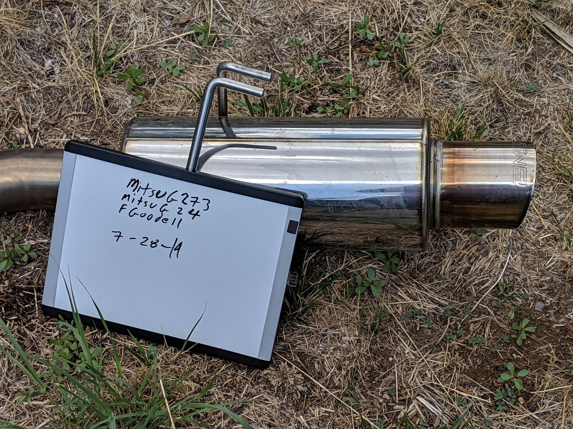 Engine - Exhaust - AMS Single Exit Exhaust - Used - 2009 to 2015 Mitsubishi Lancer - Albuqeurque, NM 87111, United States