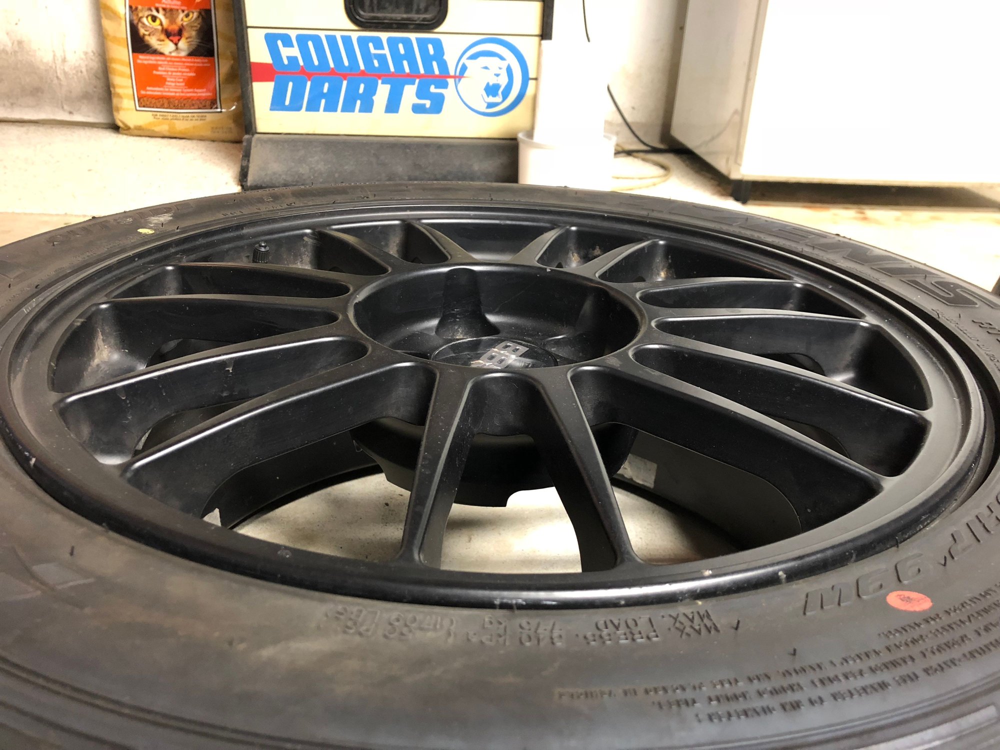 Wheels and Tires/Axles - FS: Evo 9 BBS Powdercoated Black Bronze II with Falken Azenis RT615k+ - Used - Northville, MI 48167, United States