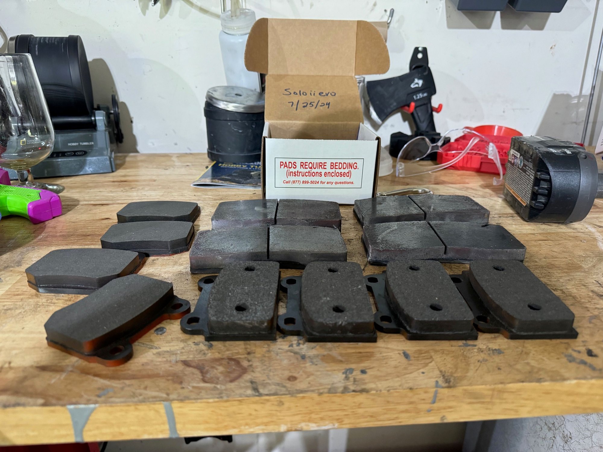 Brakes - Track Parts: Evo 8/9 & Evo X Carbotech XP10 Pads (BNIB & Like New) & Binary Eng Ducts - New - 0  All Models - Canton, CT 06019, United States