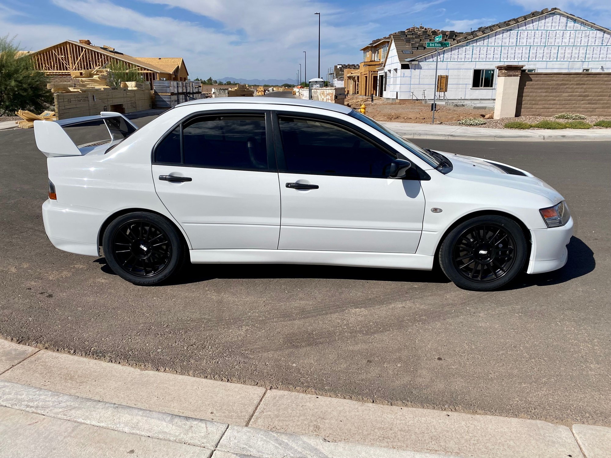 2006 Mitsubishi Lancer Evolution - RARE 2006 Mitsubishi Lancer Evolution RS - Used - VIN JA3AH36C76U011061 - 154,314 Miles - 4 cyl - AWD - Manual - Sedan - White - Gilbert, AZ 85298, United States