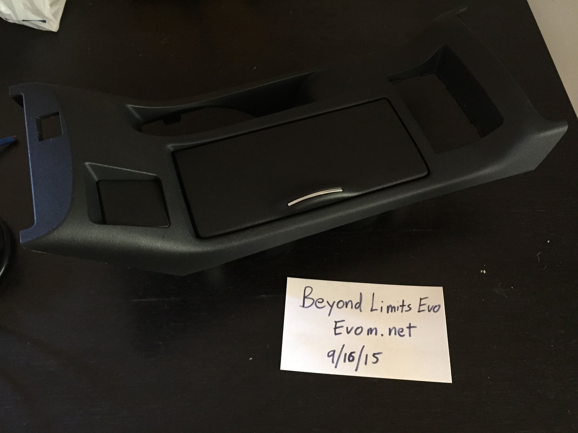EVO MITSUBISHI LANCER EVOLUTION X OEM CUP HOLDER 2010