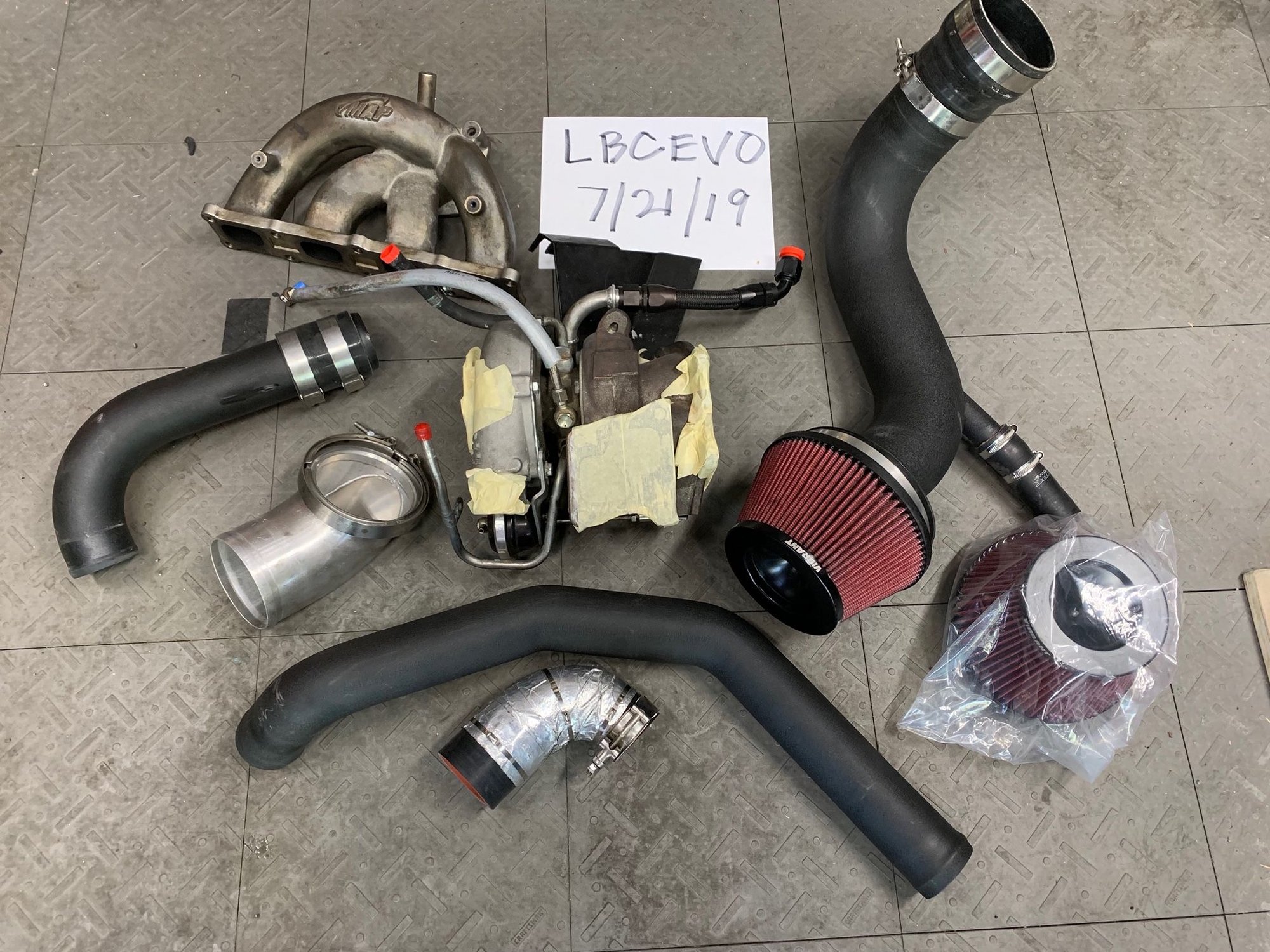 Engine - Power Adders - For Sale: Evo X Gen 2 GTX 3576 w/custom 4" V-Band Garret Inlet - Used - 2008 to 2015 Mitsubishi Lancer Evolution - Los Angeles, CA 91423, United States