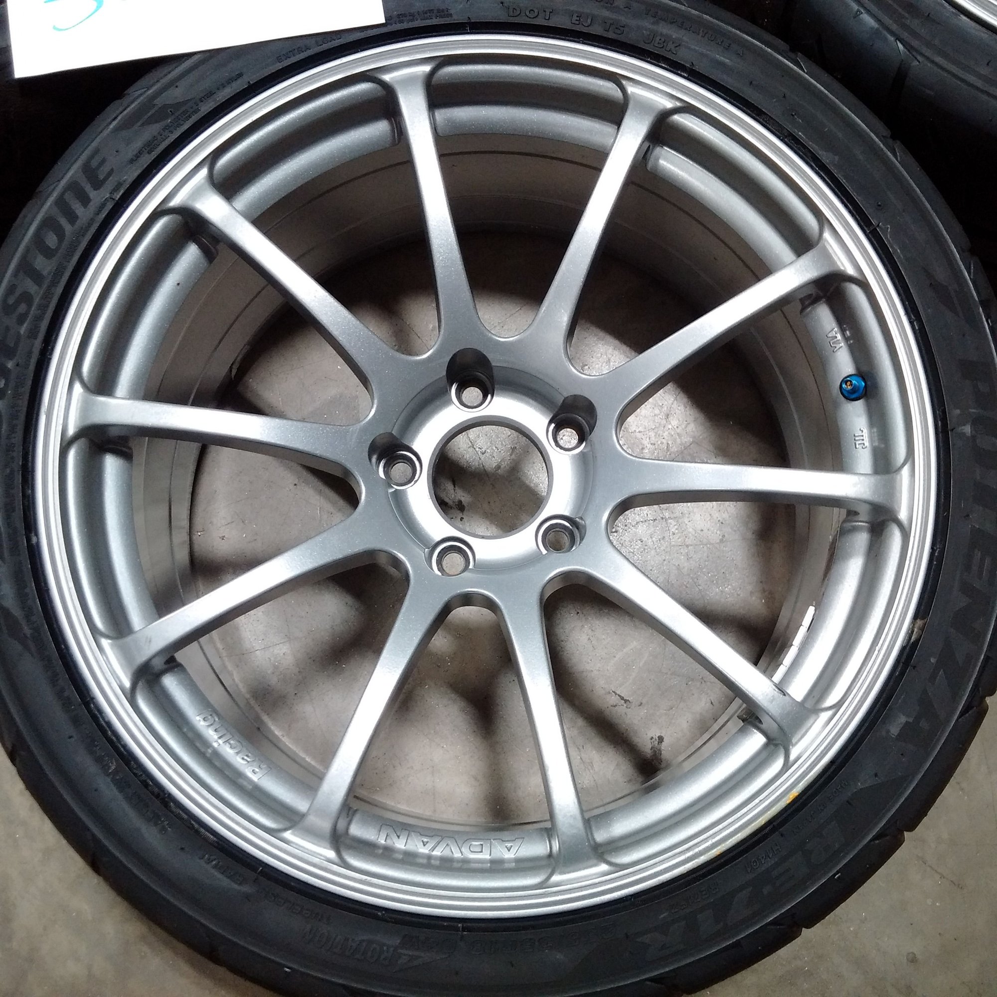 Wheels and Tires/Axles - FS: ADVAN RS 18x9 +29 with 255/35 RE71's - Used - 2003 to 2015 Mitsubishi Lancer Evolution - Torrance, CA 90505, United States