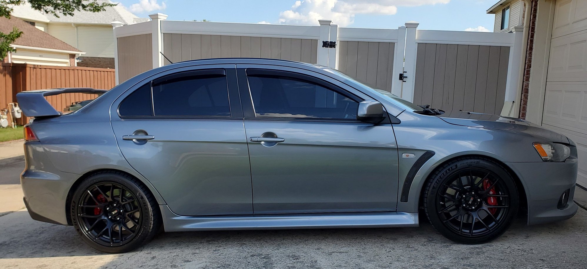 2014 Mitsubishi Lancer Evolution - 2014 Evolution X GSR - Used - VIN JA32W8FV6EU008126 - 50,948 Miles - 4 cyl - AWD - Manual - Sedan - Gray - Carrollton, TX 75006, United States