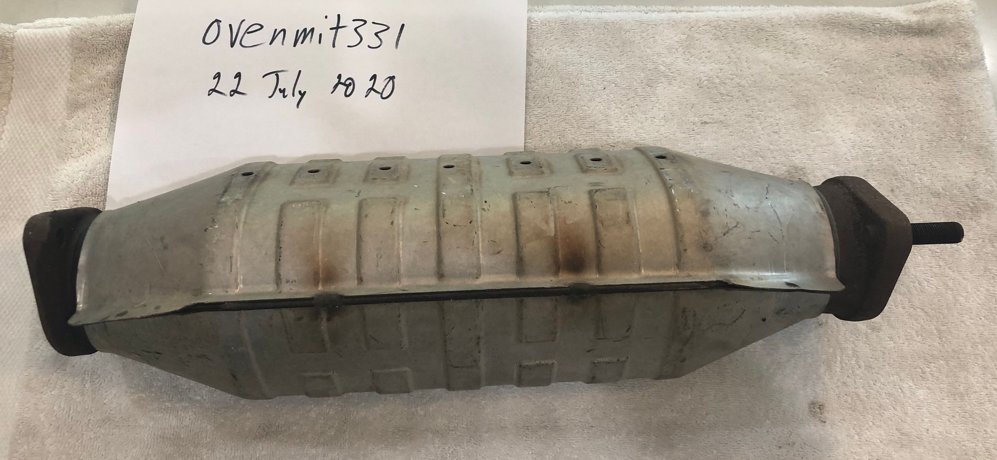 Engine - Exhaust - Evo 8/9 OEM Catalytic Converter MN135566 - Used - 2003 to 2007 Mitsubishi Lancer Evolution - Spring Branch, TX 78070, United States