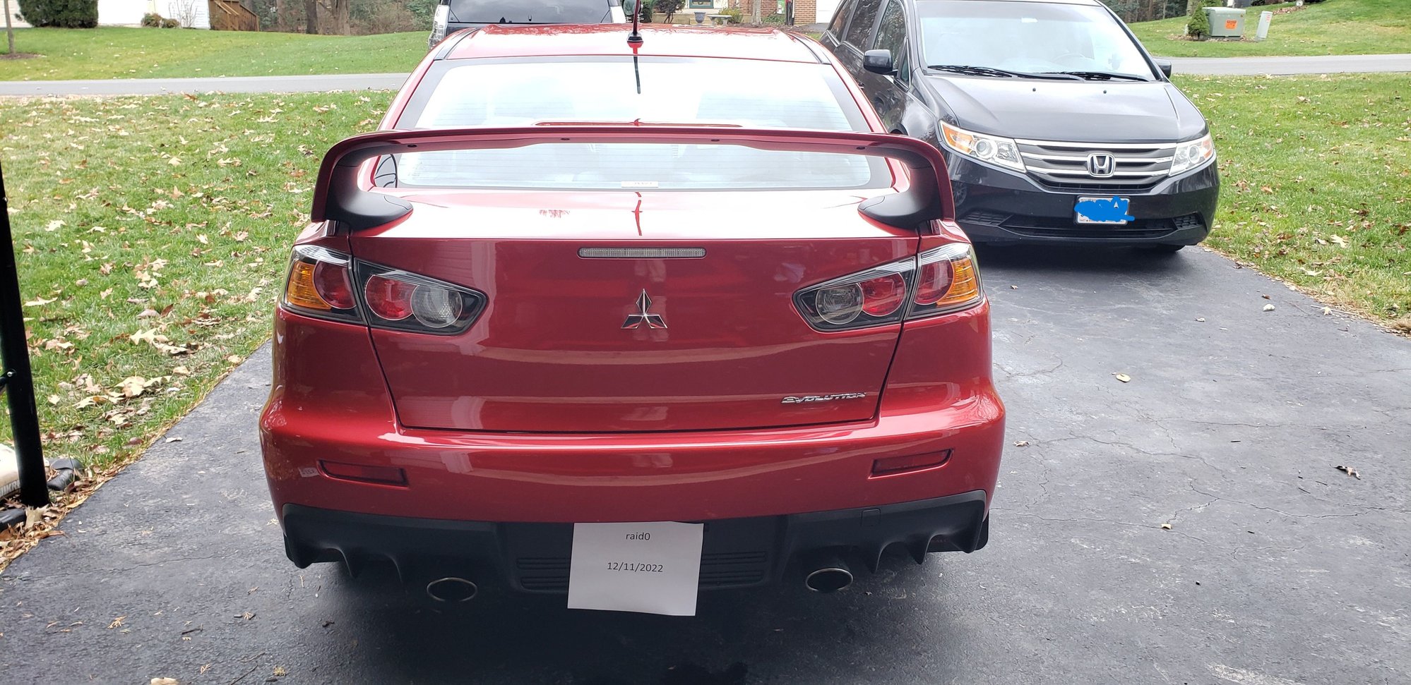 2011 Mitsubishi Lancer Evolution - Negligented EVO X - Used - VIN JA32W8FV2BU043693 - 47,200 Miles - 4 cyl - AWD - Manual - Sedan - Red - Manassas, VA 20112-7826, United States