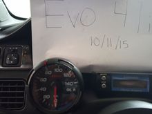 Defi oil pressure guage 160