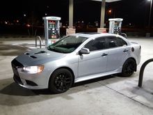 Just filling up the Ralliart