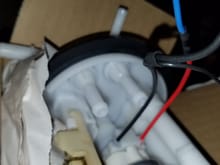 Old heat shrink already coming off