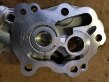 No flash, not degreased or cleaned just light wipe down.